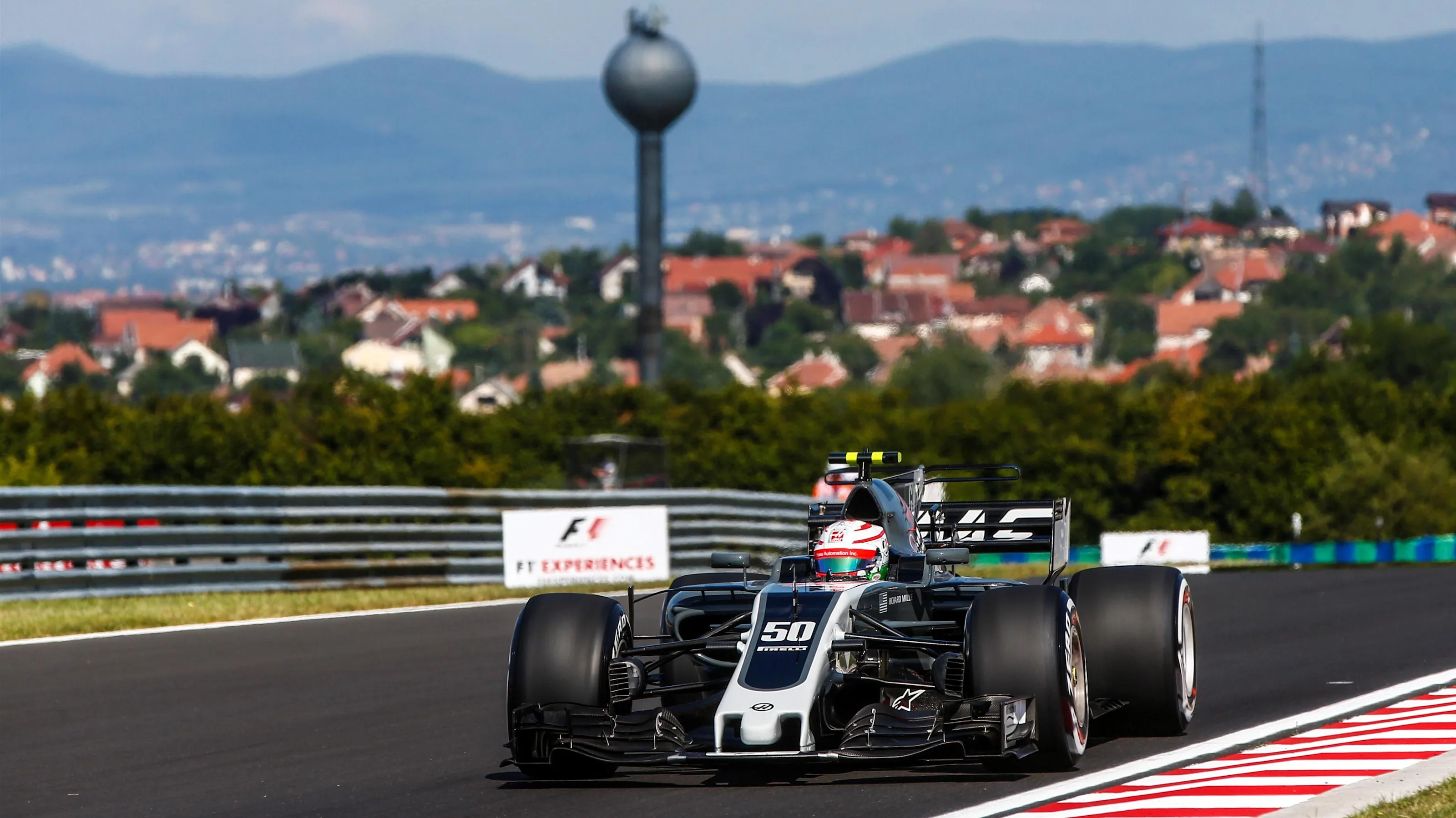 Antonio Giovinazzi (ITA) Haas VF-17  at Formula One World Championship, Rd11, Hungarian Grand Prix,