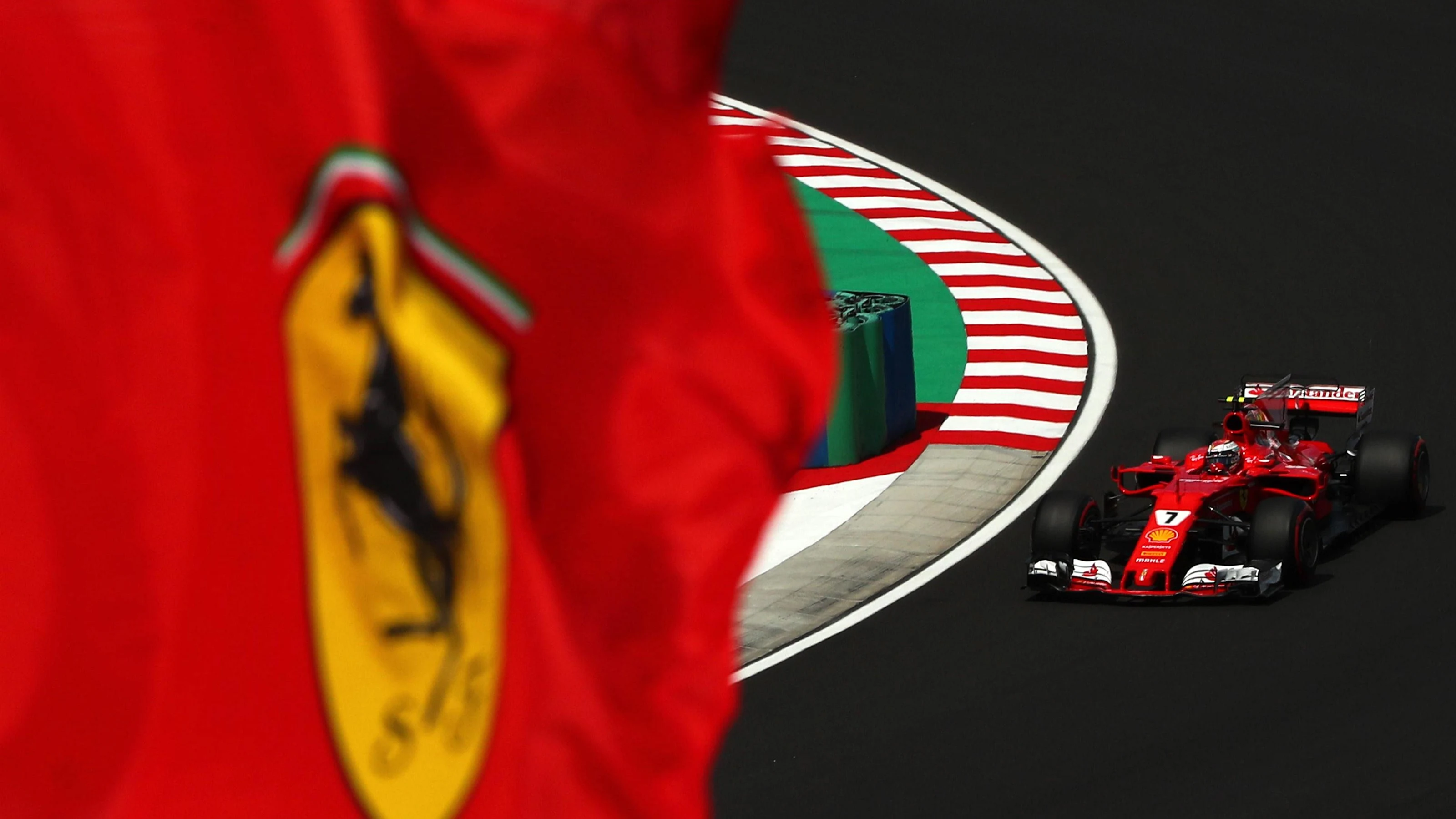 Kimi Raikkonen (FIN) Ferrari SF70-H at Formula One World Championship, Rd11, Hungarian Grand Prix,