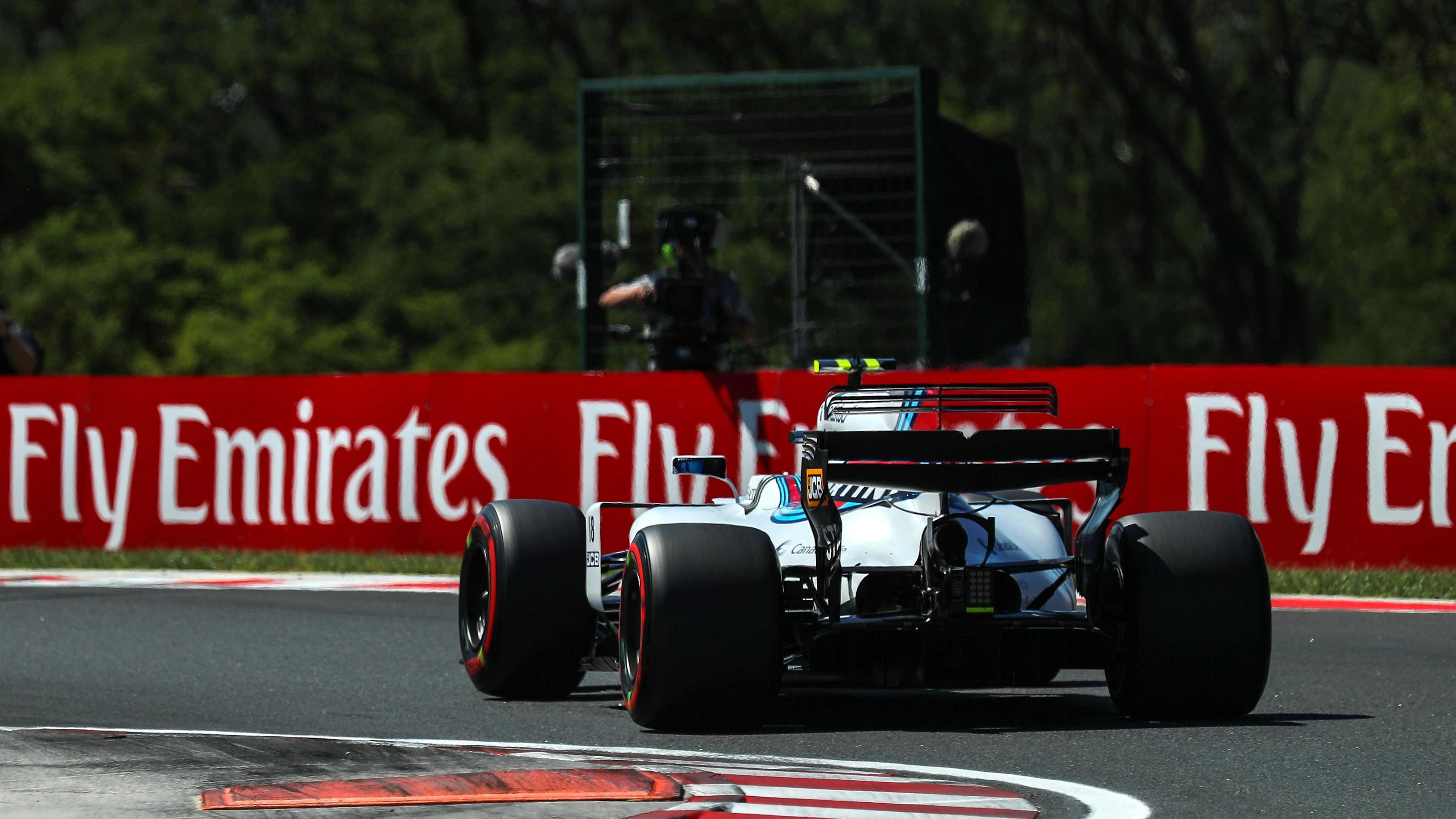 Lance Stroll (CDN) Williams FW40 at Formula One World Championship, Rd11, Hungarian Grand Prix,