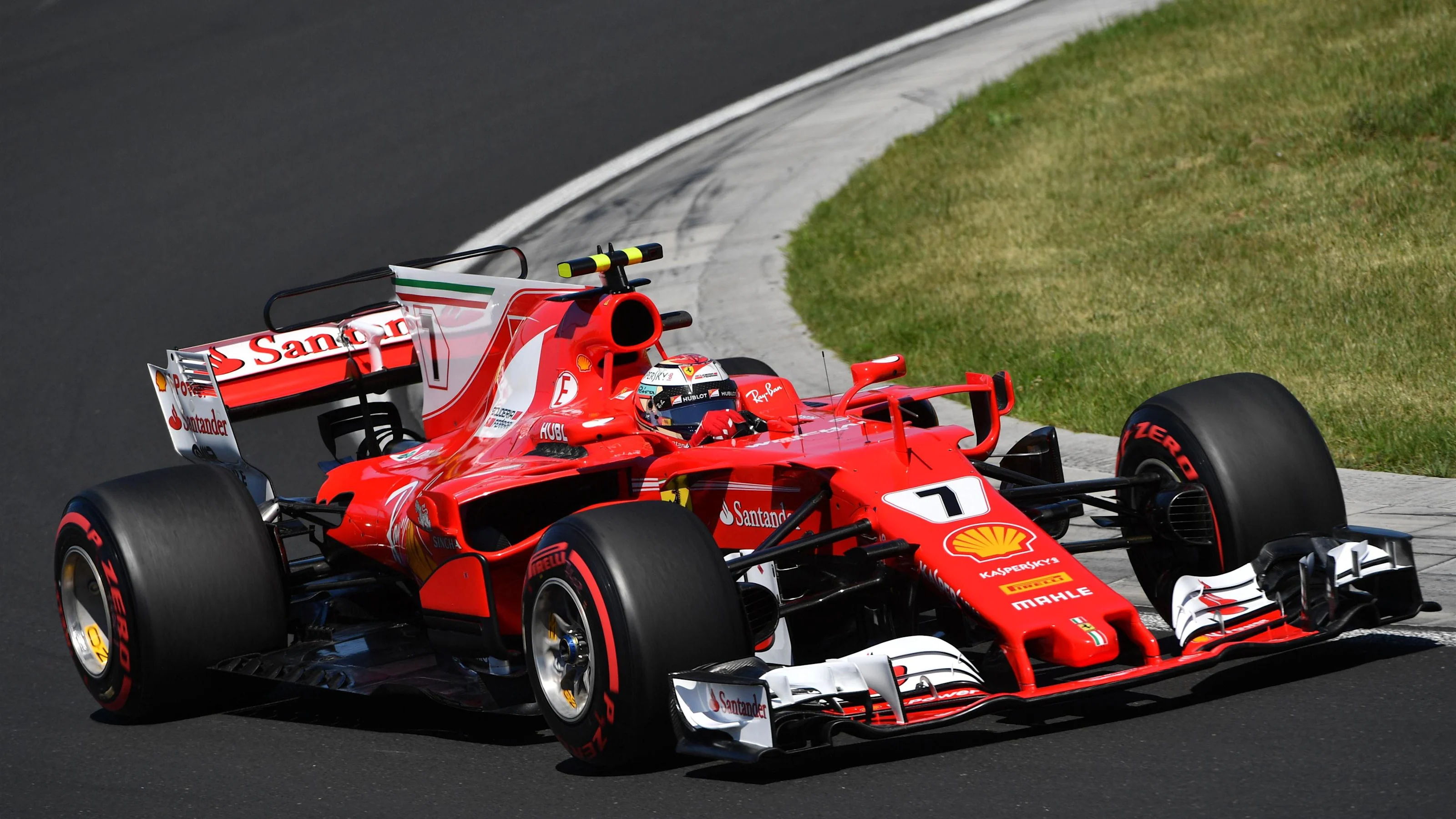 Kimi Raikkonen (FIN) Ferrari SF70-H at Formula One World Championship, Rd11, Hungarian Grand Prix,