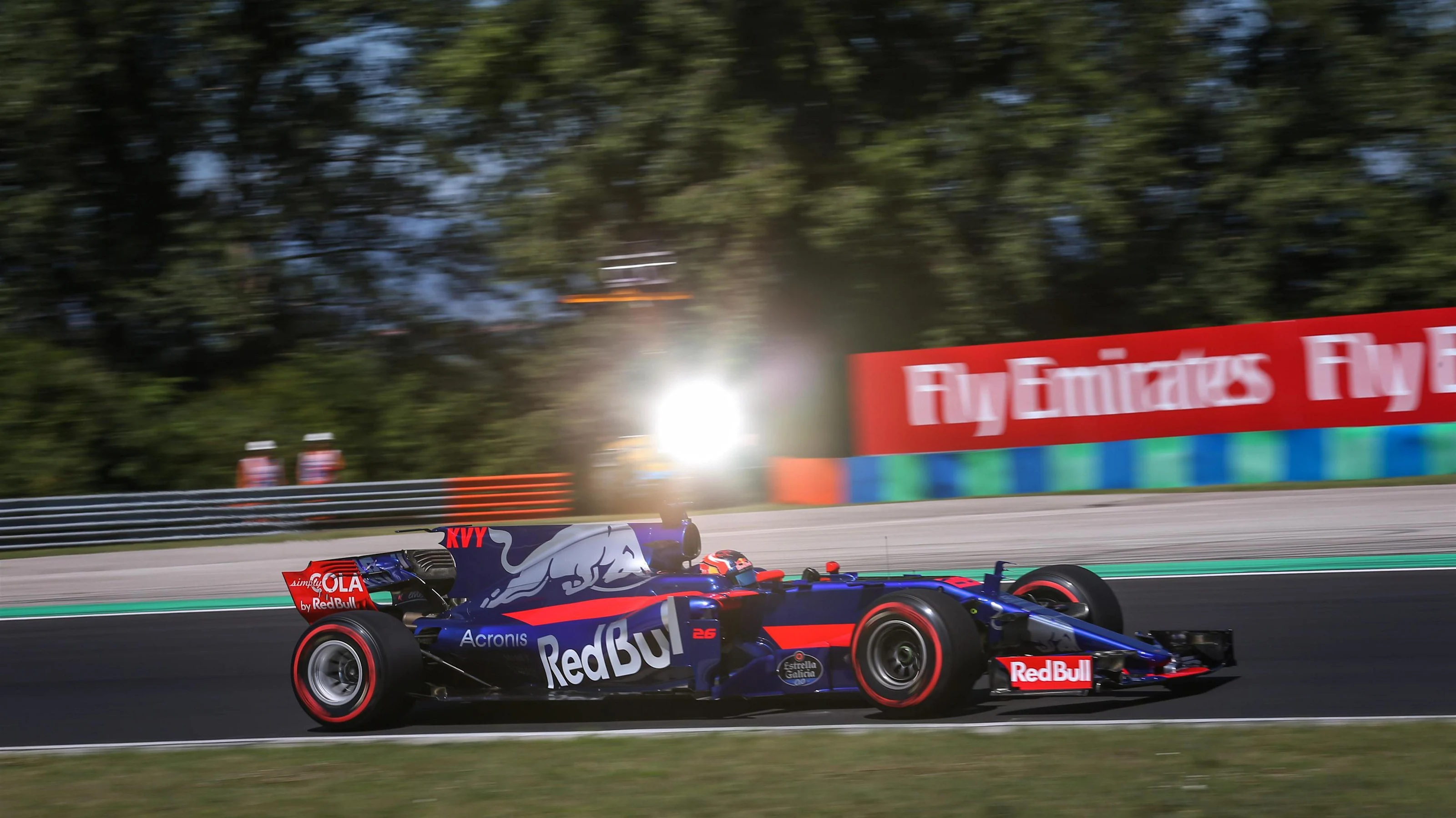 Daniil Kvyat (RUS) Scuderia Toro Rosso STR12 at Formula One World Championship, Rd11, Hungarian