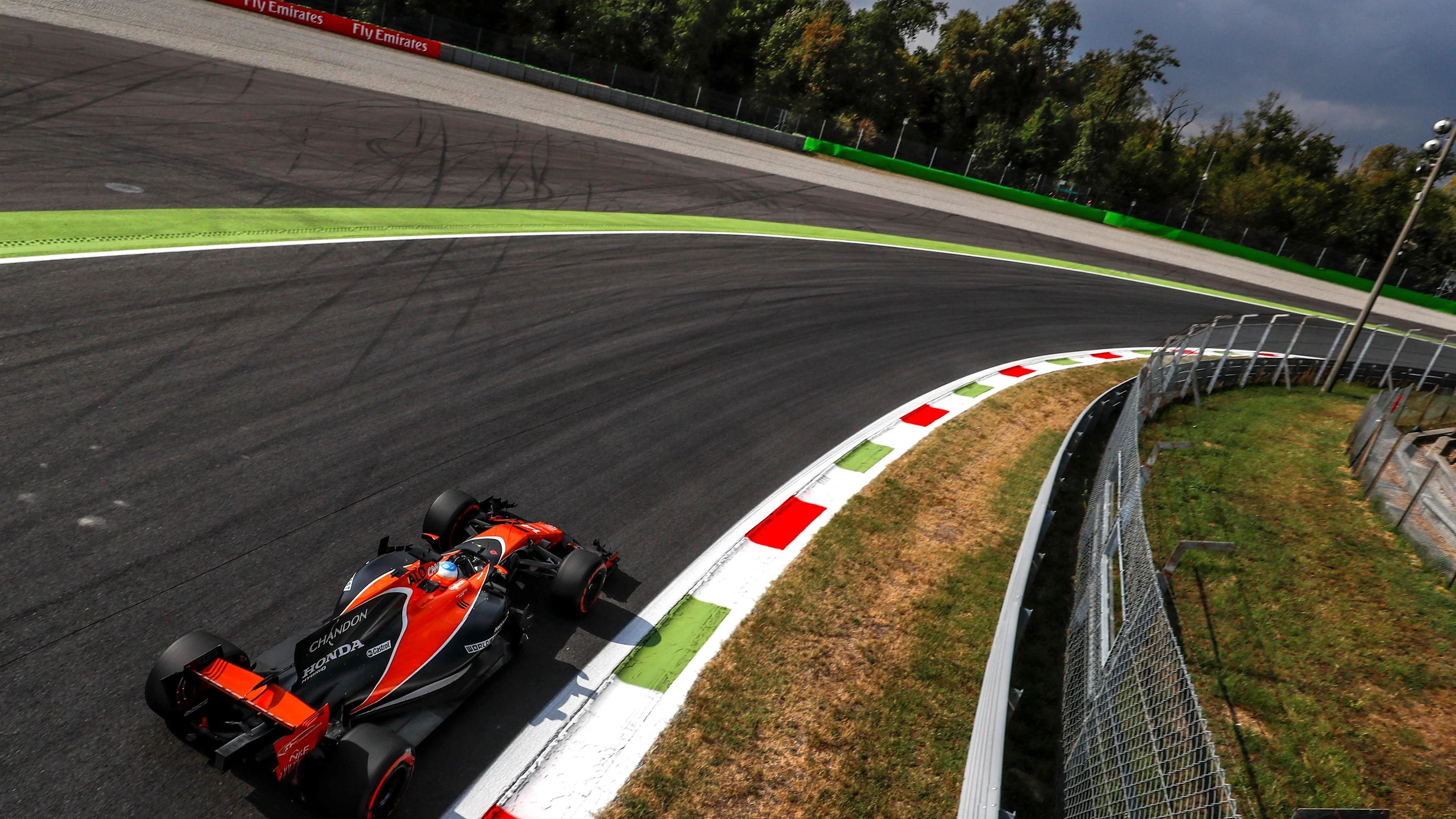 Fernando Alonso (ESP) McLaren MCL32 at Formula One World Championship, Rd13, Italian Grand Prix,