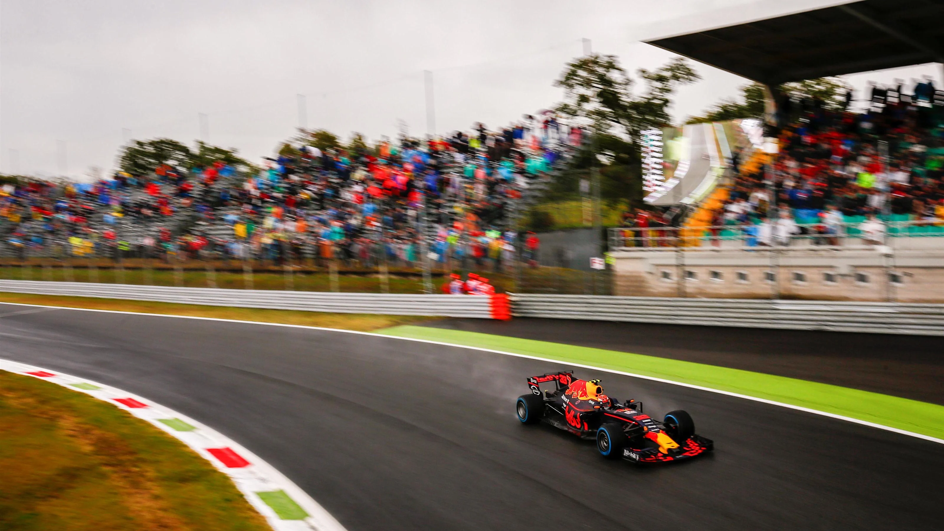 Max Verstappen (NED) Red Bull Racing RB13 at Formula One World Championship, Rd13, Italian Grand