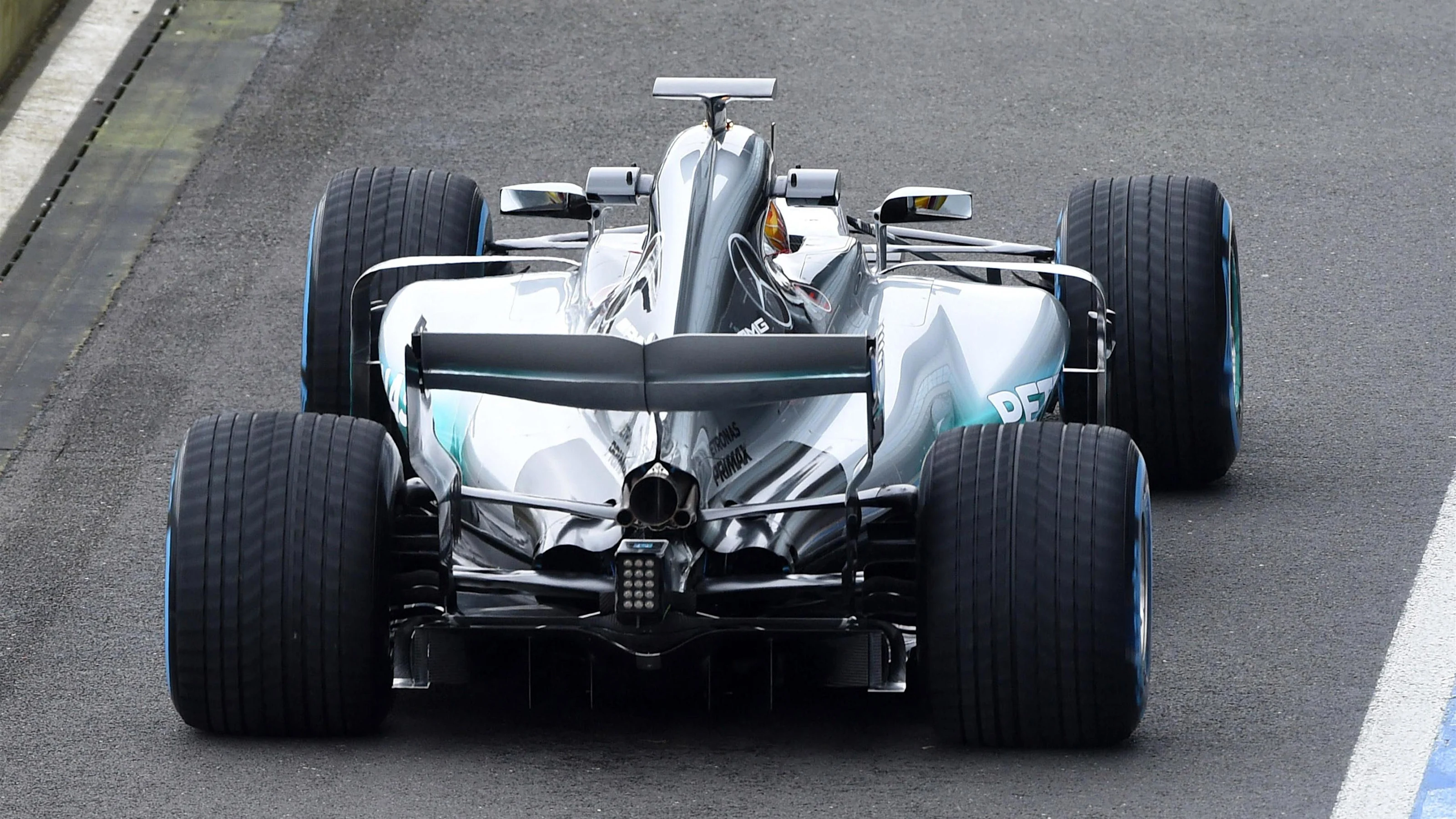 Mercedes-Benz F1 W08 Hybrid First