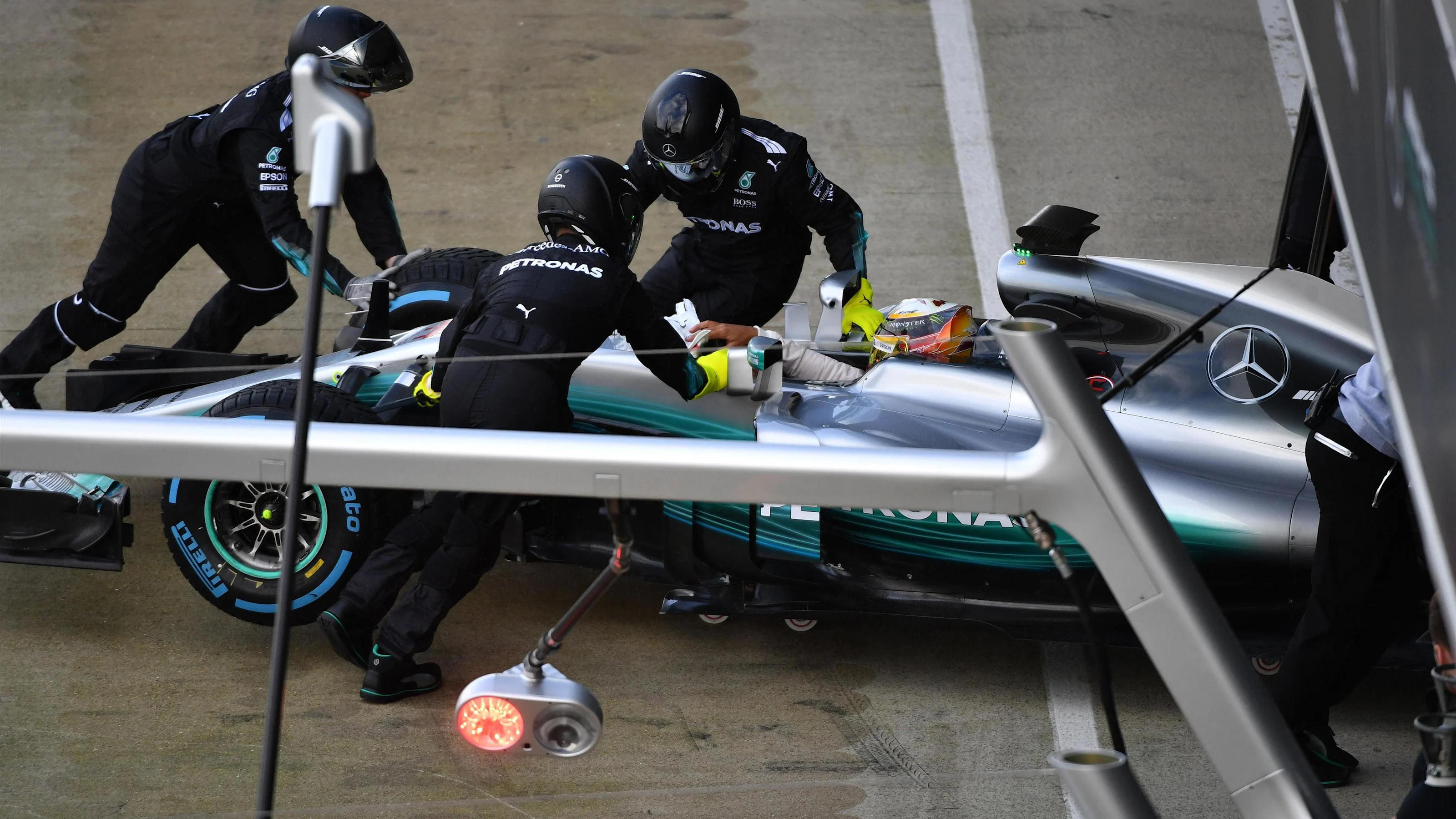 Mercedes-Benz F1 W08 Hybrid First