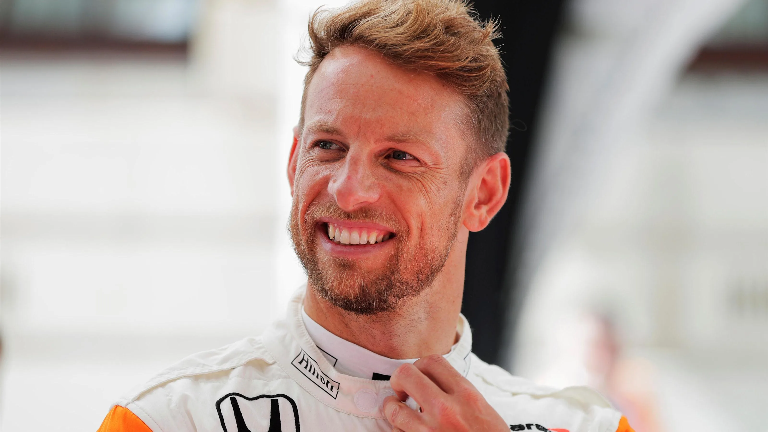 Jenson Button (GBR) McLaren at F1 London Live, Trafalgar Square, London, England, Wednesday 12 July