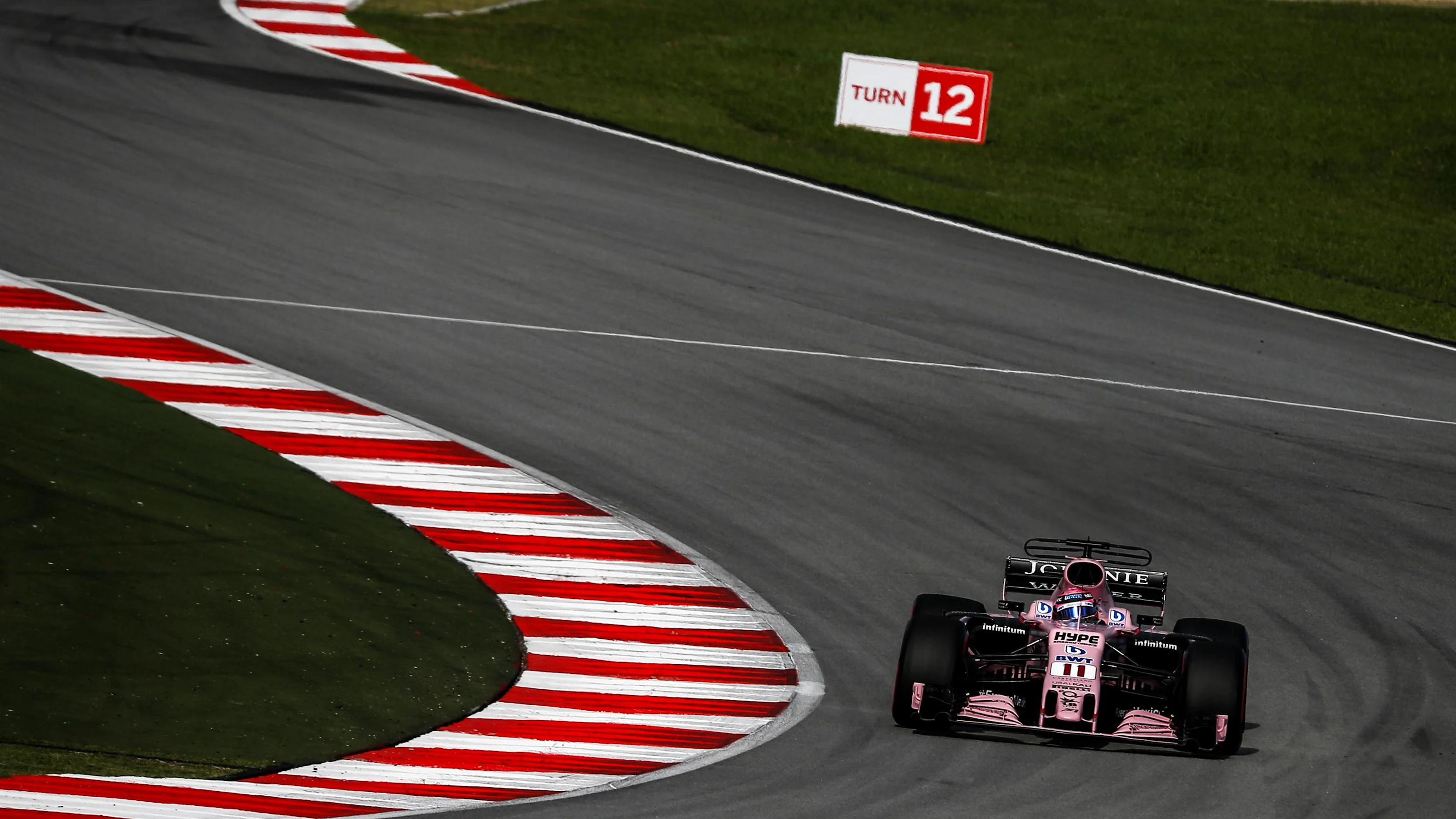Sergio Perez (MEX) Force India VJM10 at Formula One World Championship, Rd15, Malaysian Grand Prix,