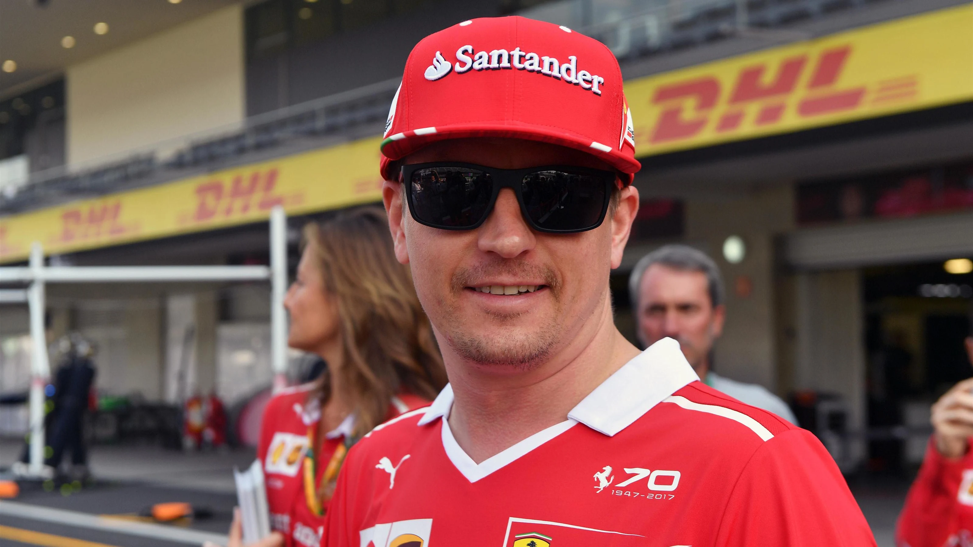 Kimi Raikkonen (FIN) Ferrari at Formula One World Championship, Rd18, Mexican Grand Prix,