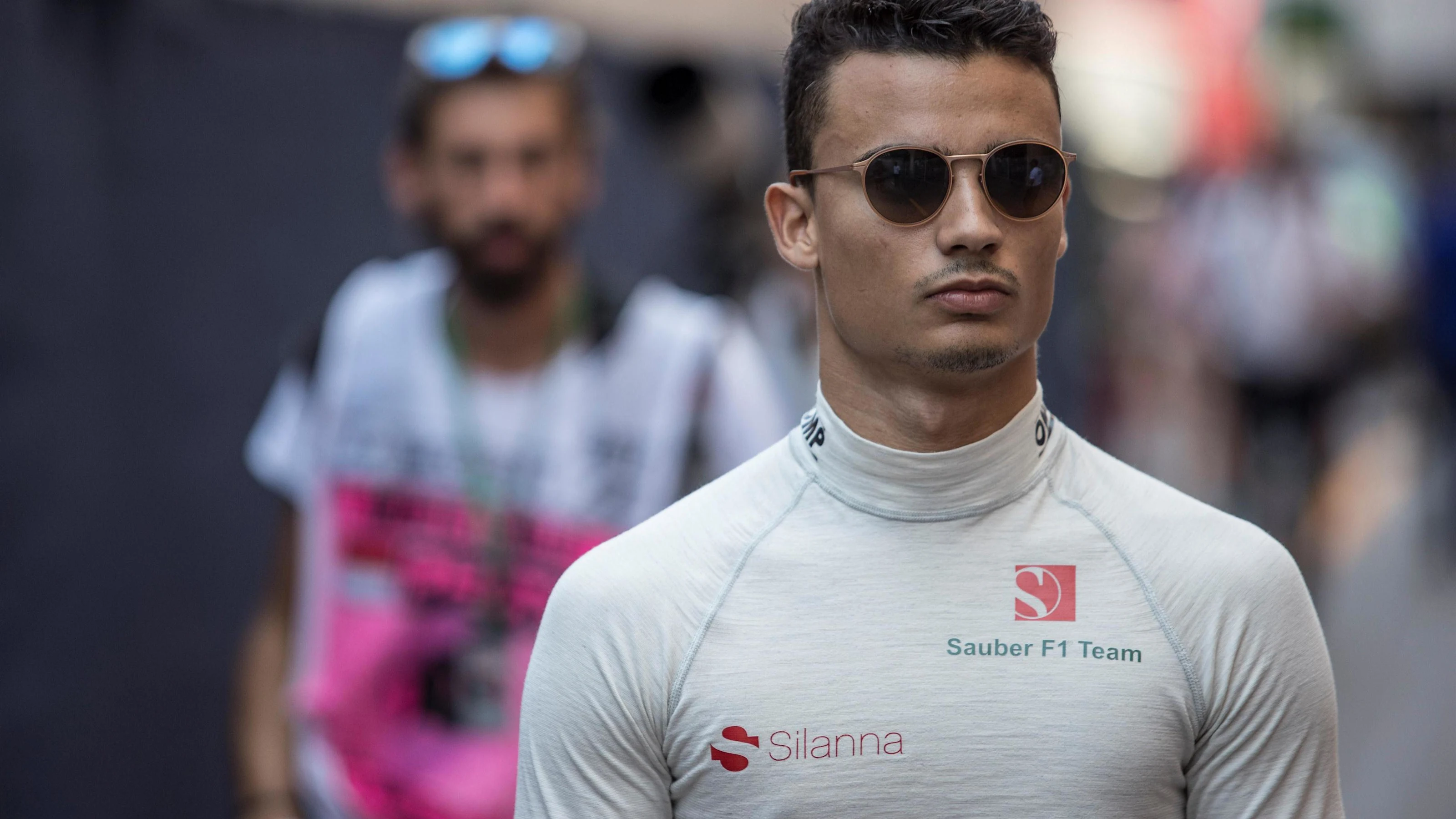 Pascal Wehrlein (GER) Sauber on the grid at Formula One World Championship, Rd6, Monaco Grand Prix,