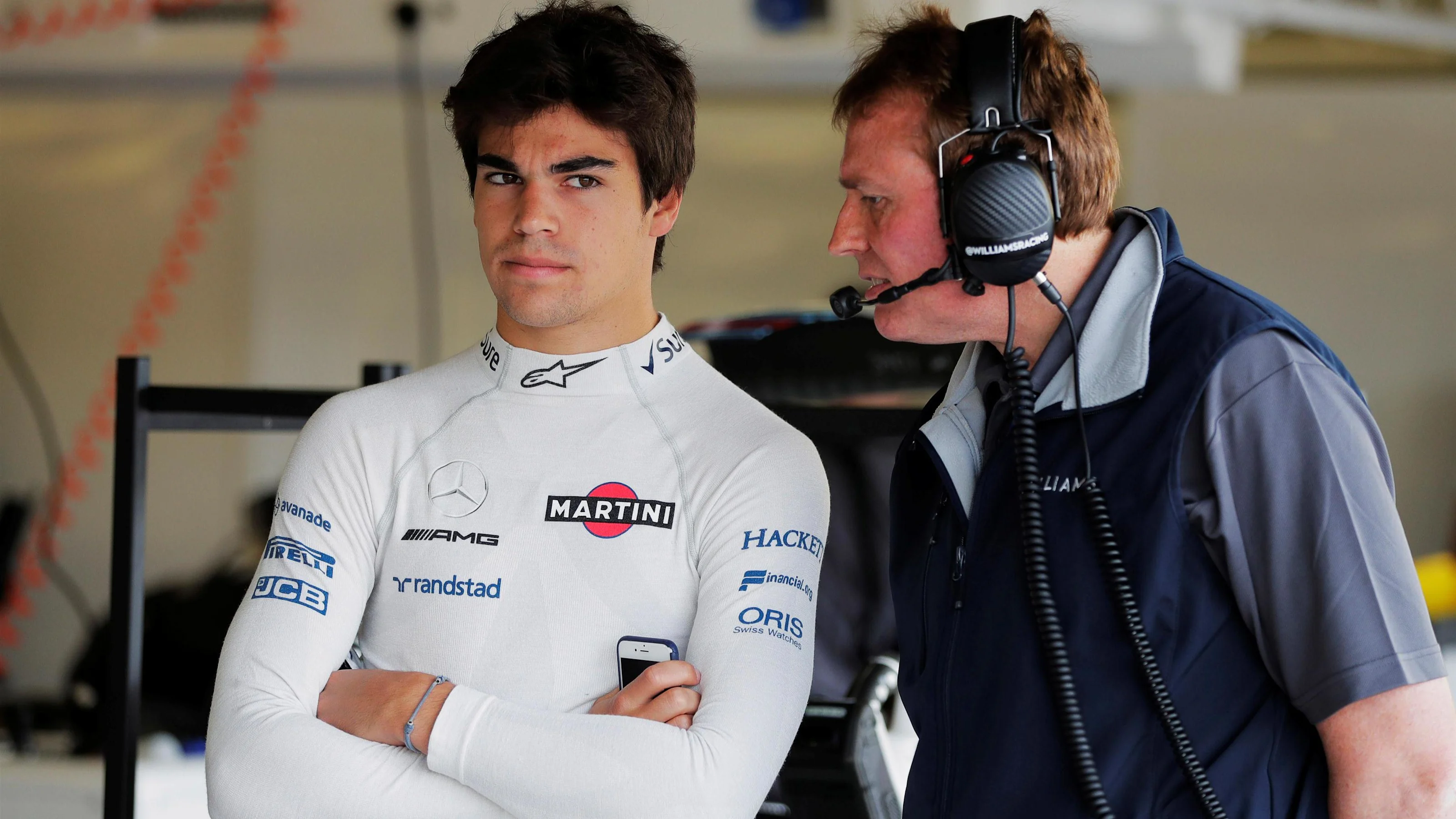 Lance Stroll (CDN) Williams at Williams British Grand Prix Preview Day, Silverstone, England, 2