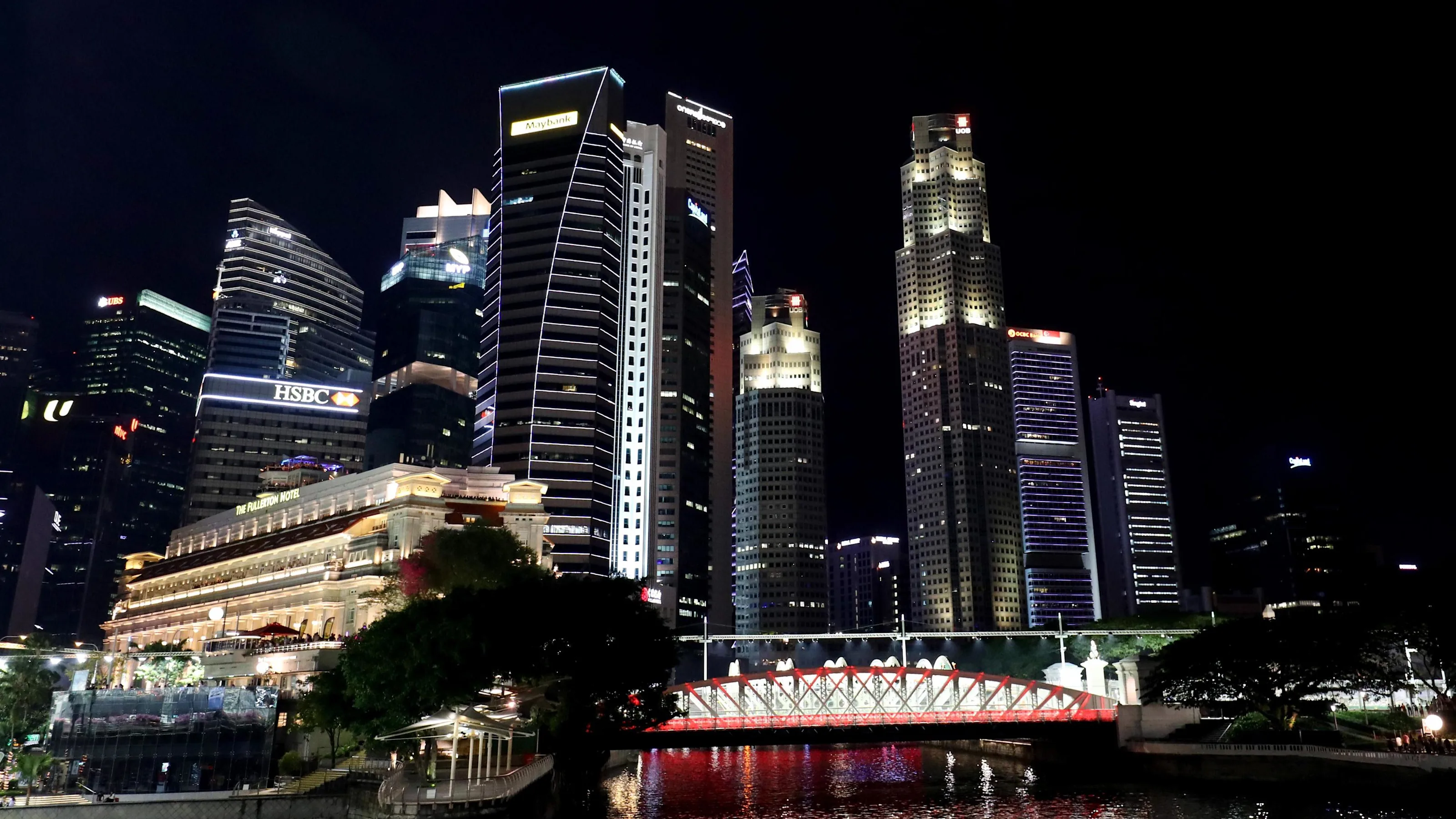 Scenic view at Formula One World Championship, Rd14, Singapore Grand Prix, Qualifying, Marina Bay