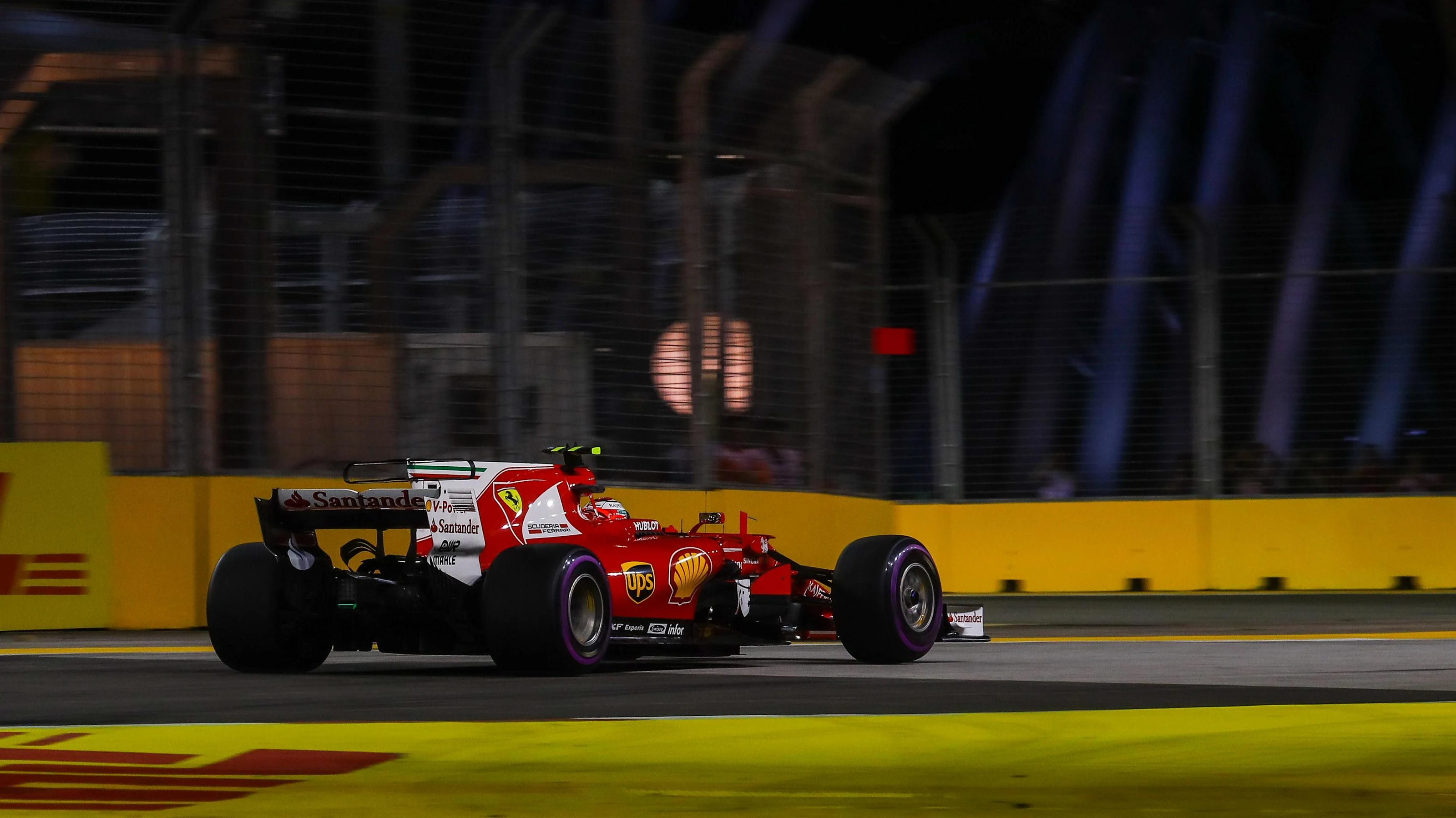 Kimi Raikkonen (FIN) Ferrari SF70-H at Formula One World Championship, Rd14, Singapore Grand Prix,