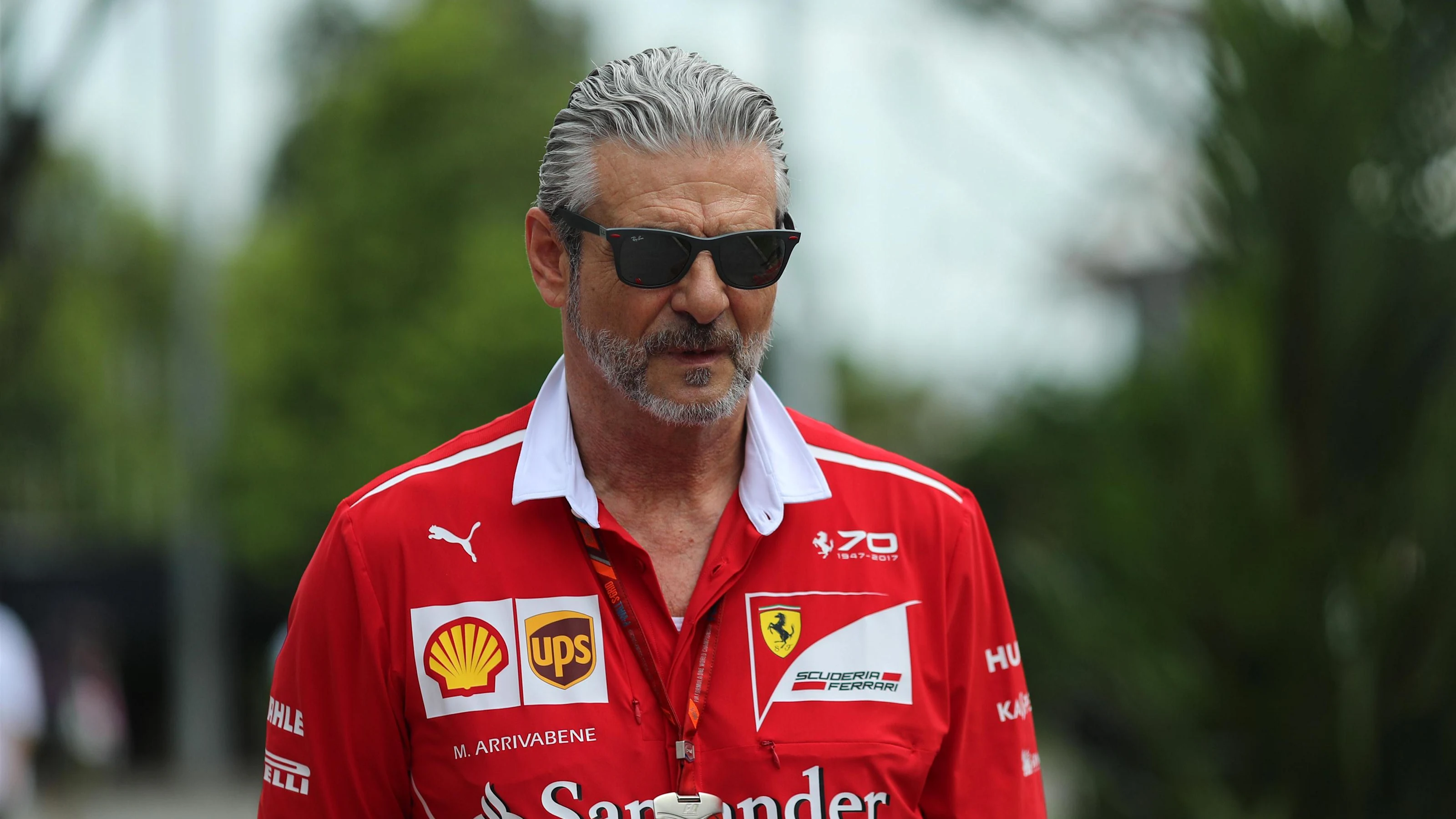 Maurizio Arrivabene (ITA) Ferrari Team Principal at Formula One World Championship, Rd14, Singapore