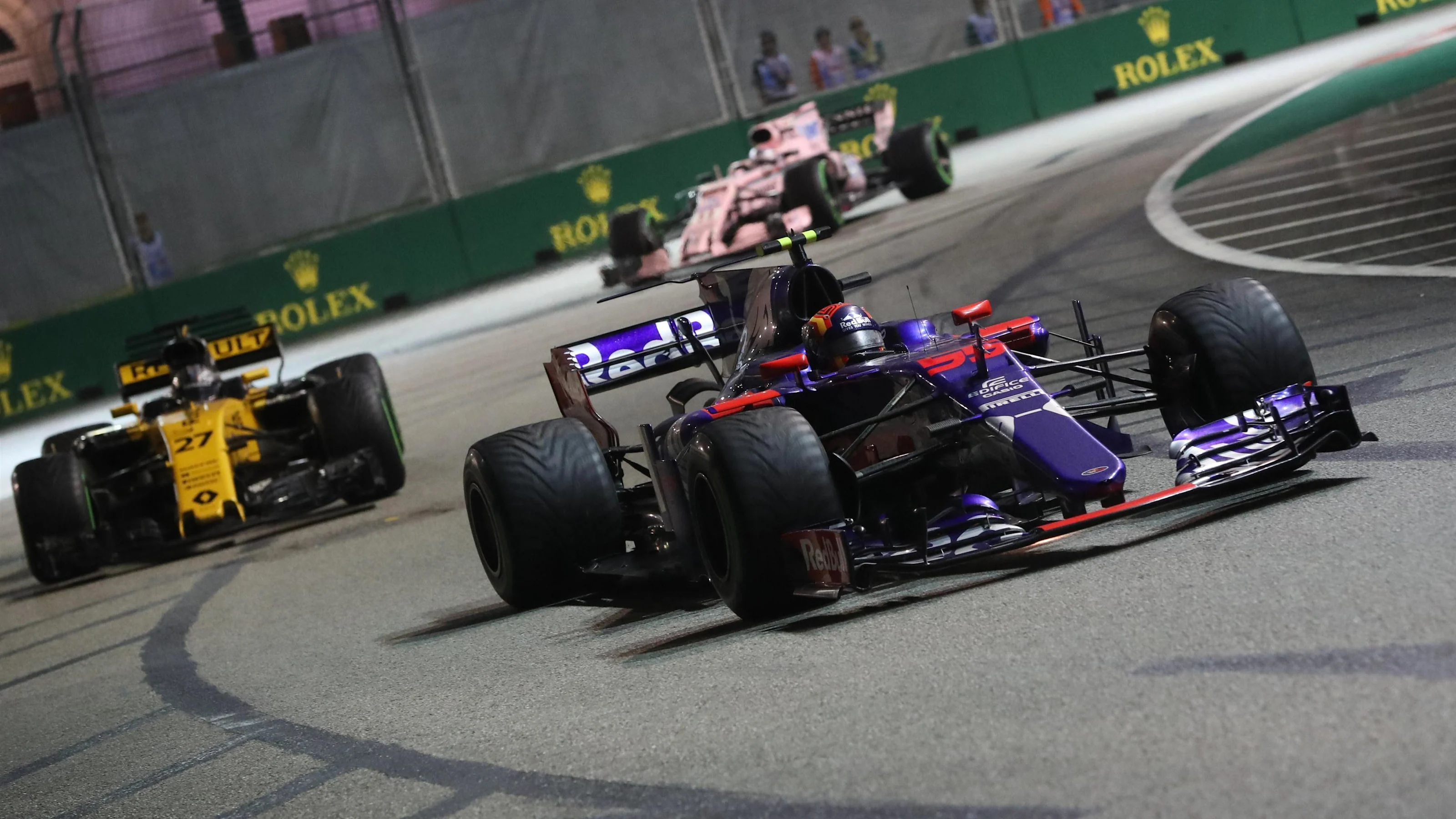 Carlos Sainz jr (ESP) Scuderia Toro Rosso STR12 at Formula One World Championship, Rd14, Singapore