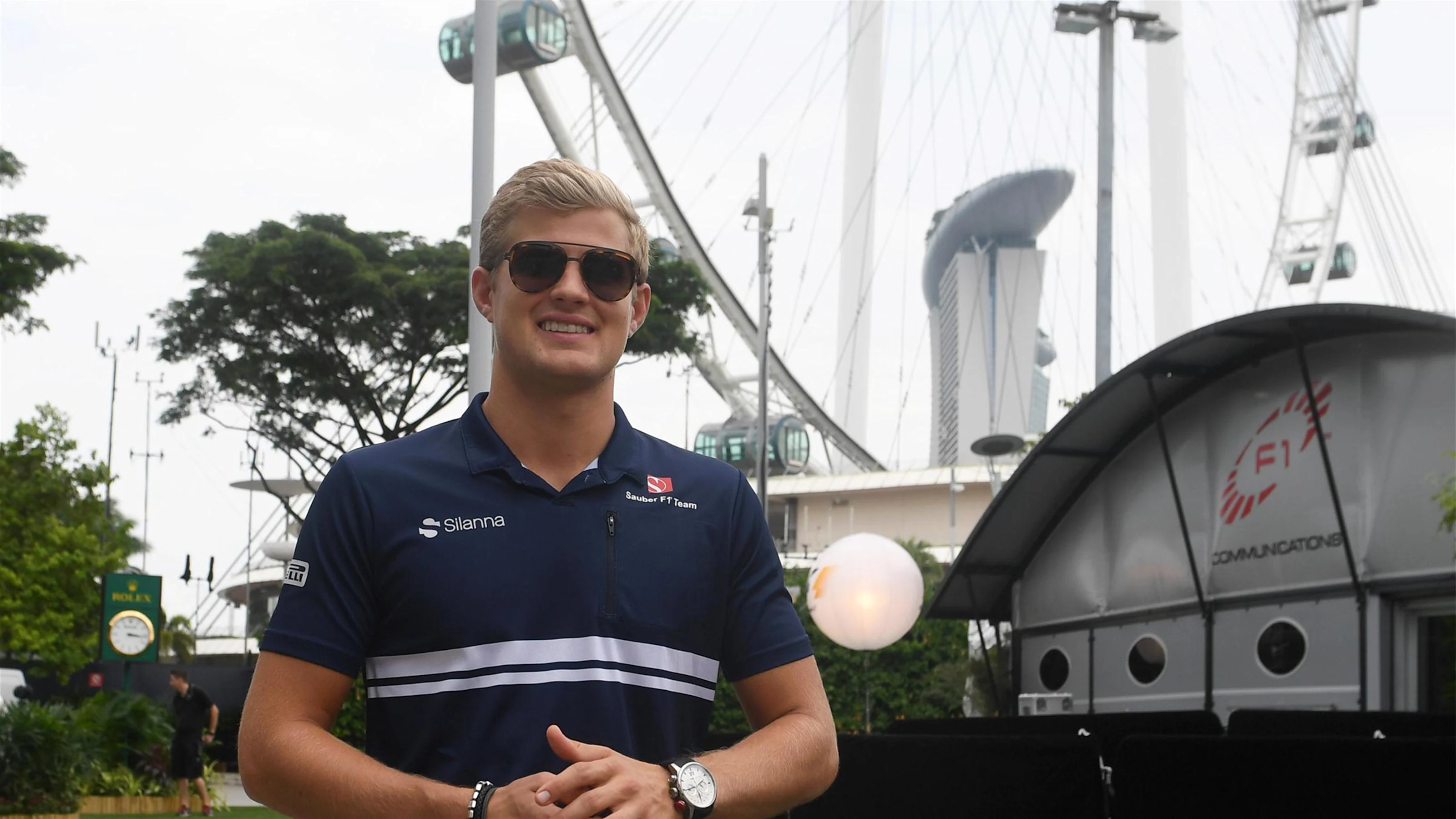 Marcus Ericsson (SWE) Sauber at Formula One World Championship, Rd14, Singapore Grand Prix,