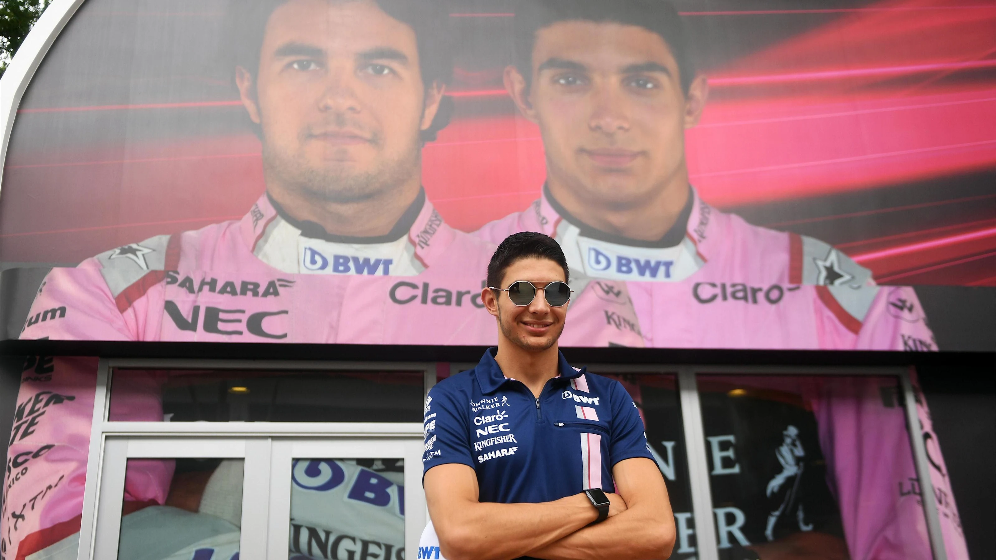 Esteban Ocon (FRA) Force India F1 at Formula One World Championship, Rd14, Singapore Grand Prix,