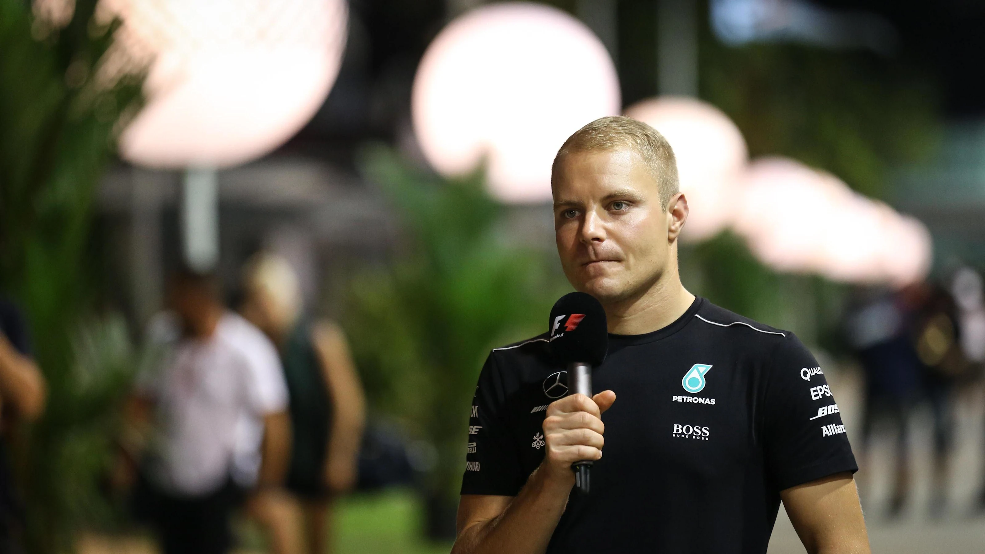 Valtteri Bottas (FIN) Mercedes AMG F1 at Formula One World Championship, Rd14, Singapore Grand