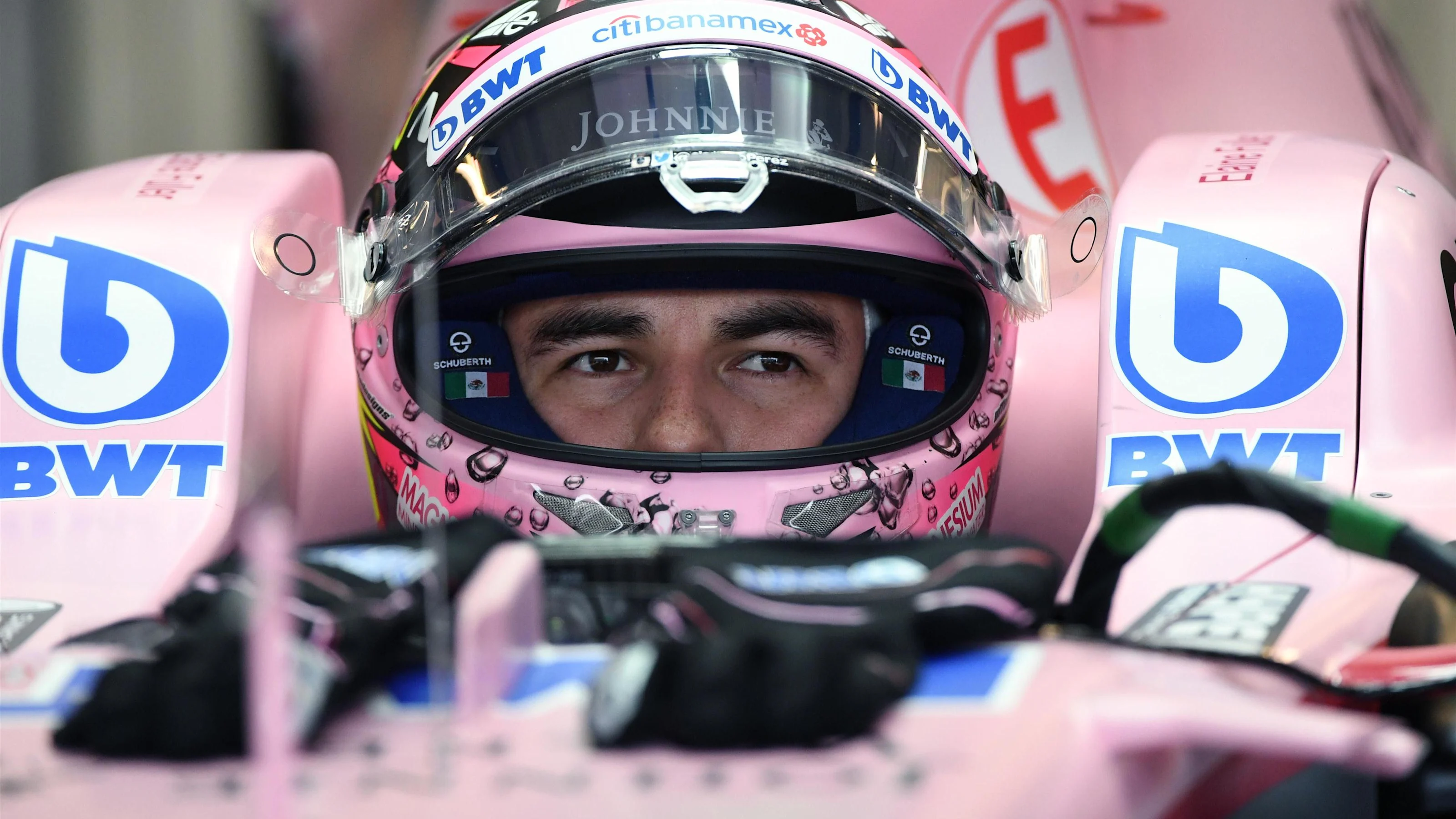 Sergio Perez (MEX) Force India VJM10 at Formula One World Championship, Rd17, United States Grand