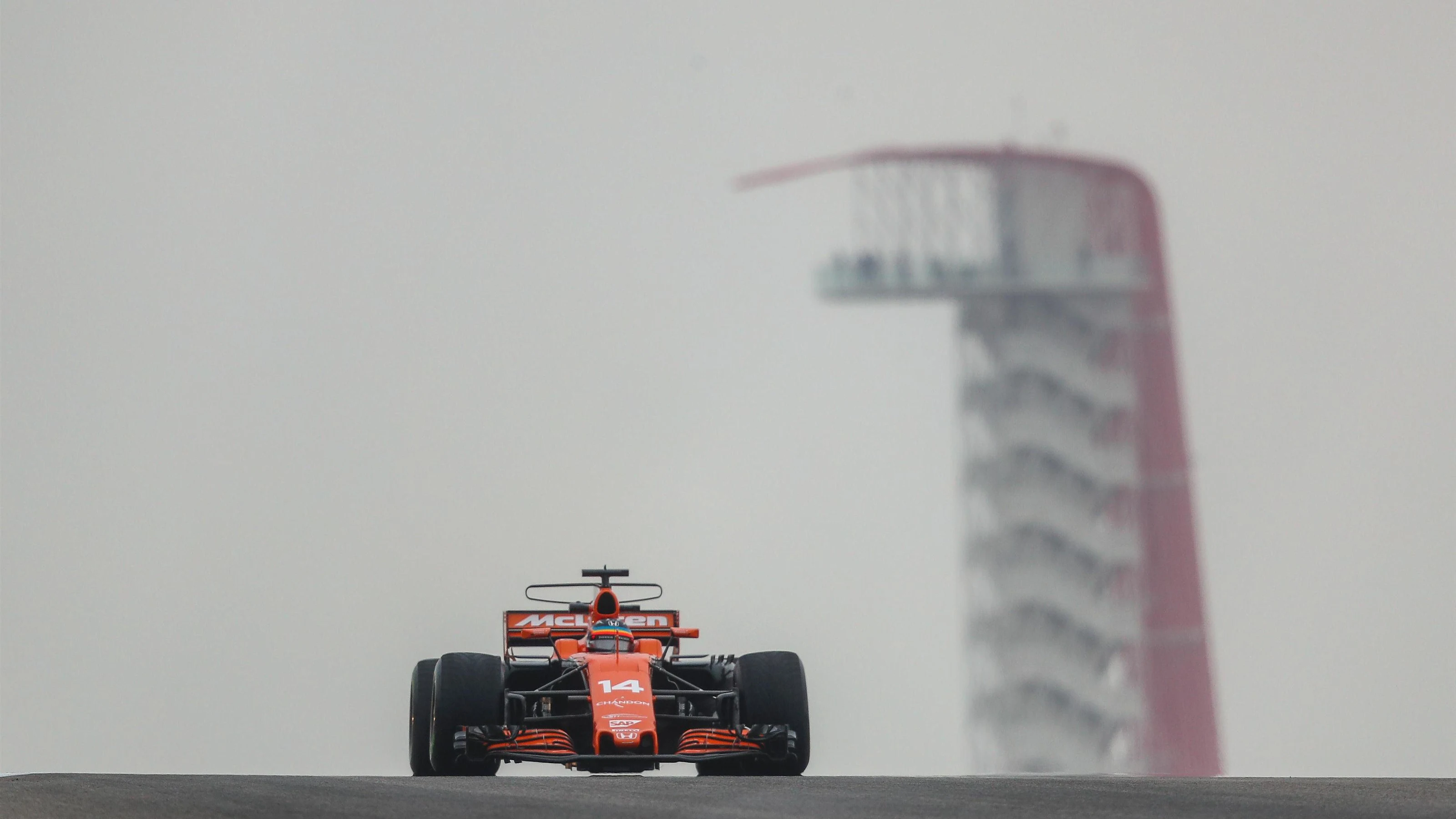 Fernando Alonso (ESP) McLaren MCL32 at Formula One World Championship, Rd17, United States Grand