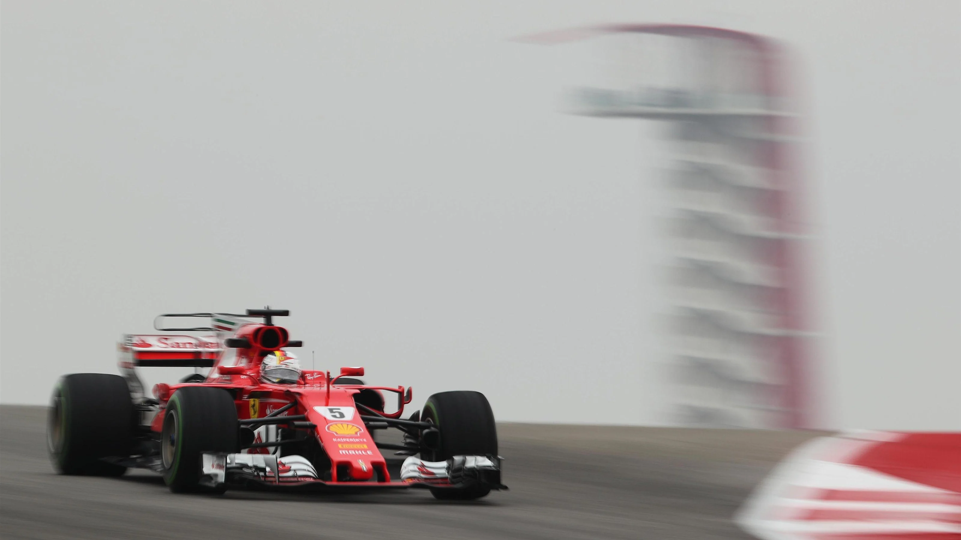 Sebastian Vettel (GER) Ferrari SF70-H at Formula One World Championship, Rd17, United States Grand