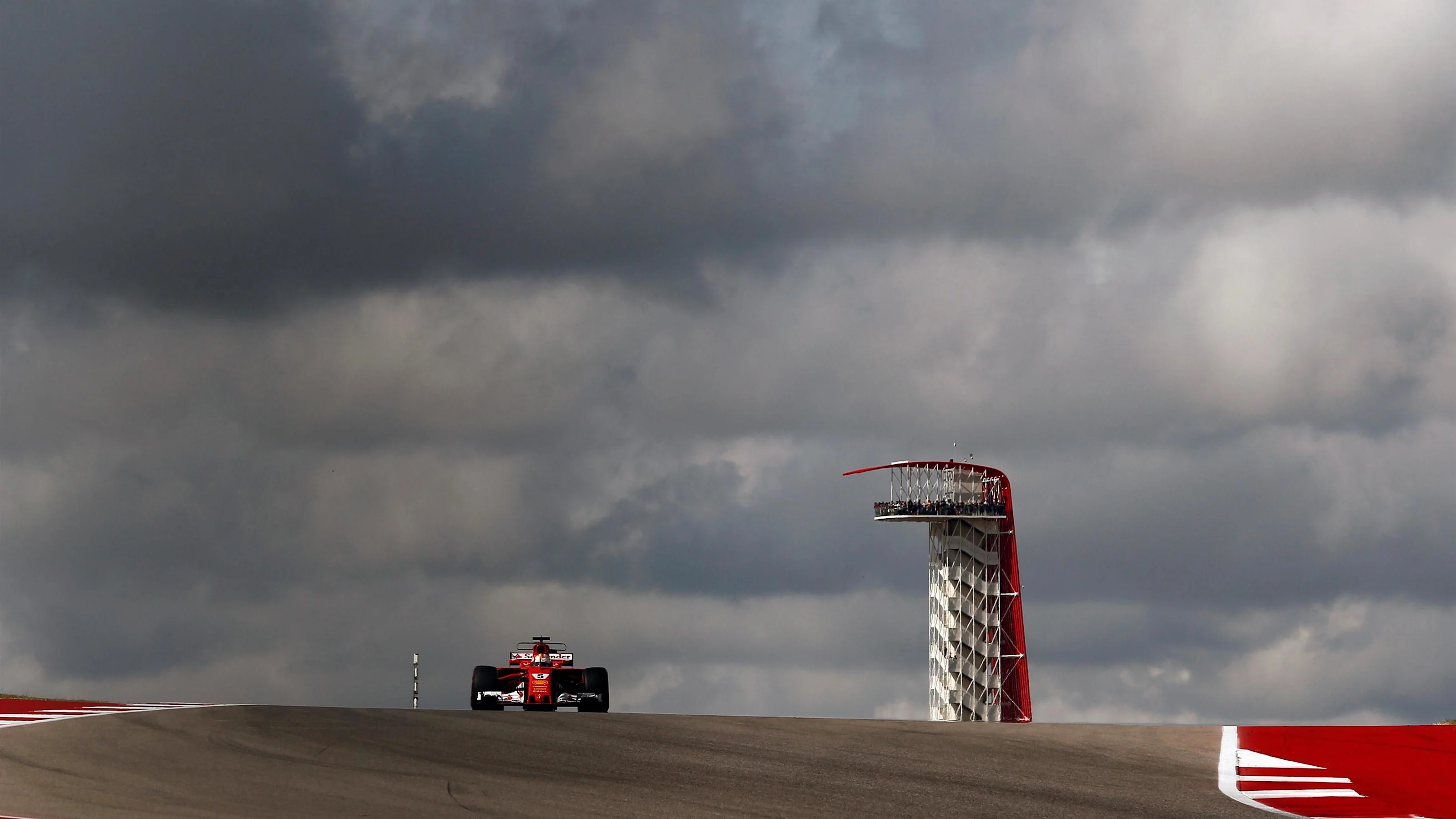 Sebastian Vettel (GER) Ferrari SF70-H at Formula One World Championship, Rd17, United States Grand