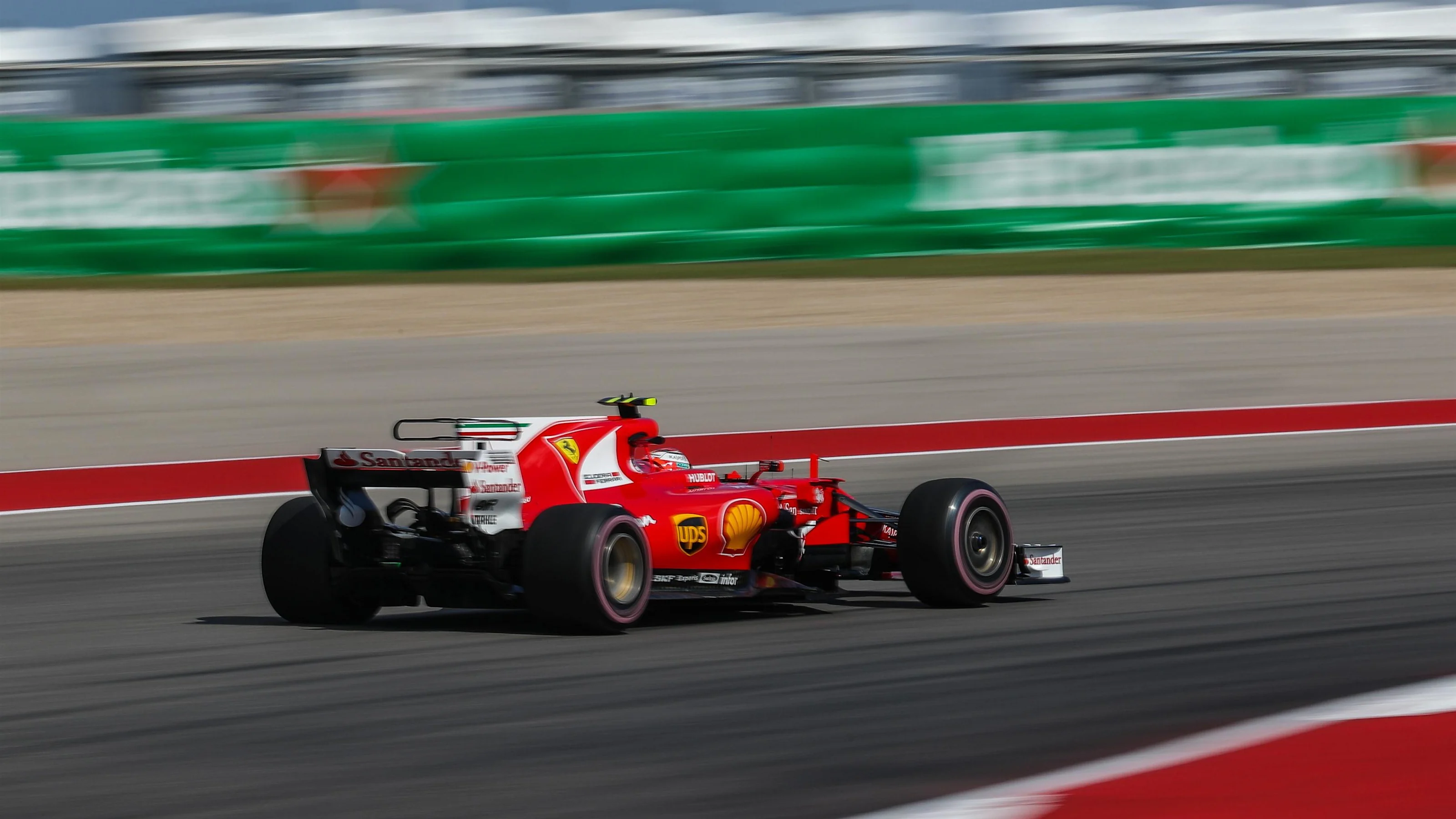 Kimi Raikkonen (FIN) Ferrari SF70-H at Formula One World Championship, Rd17, United States Grand