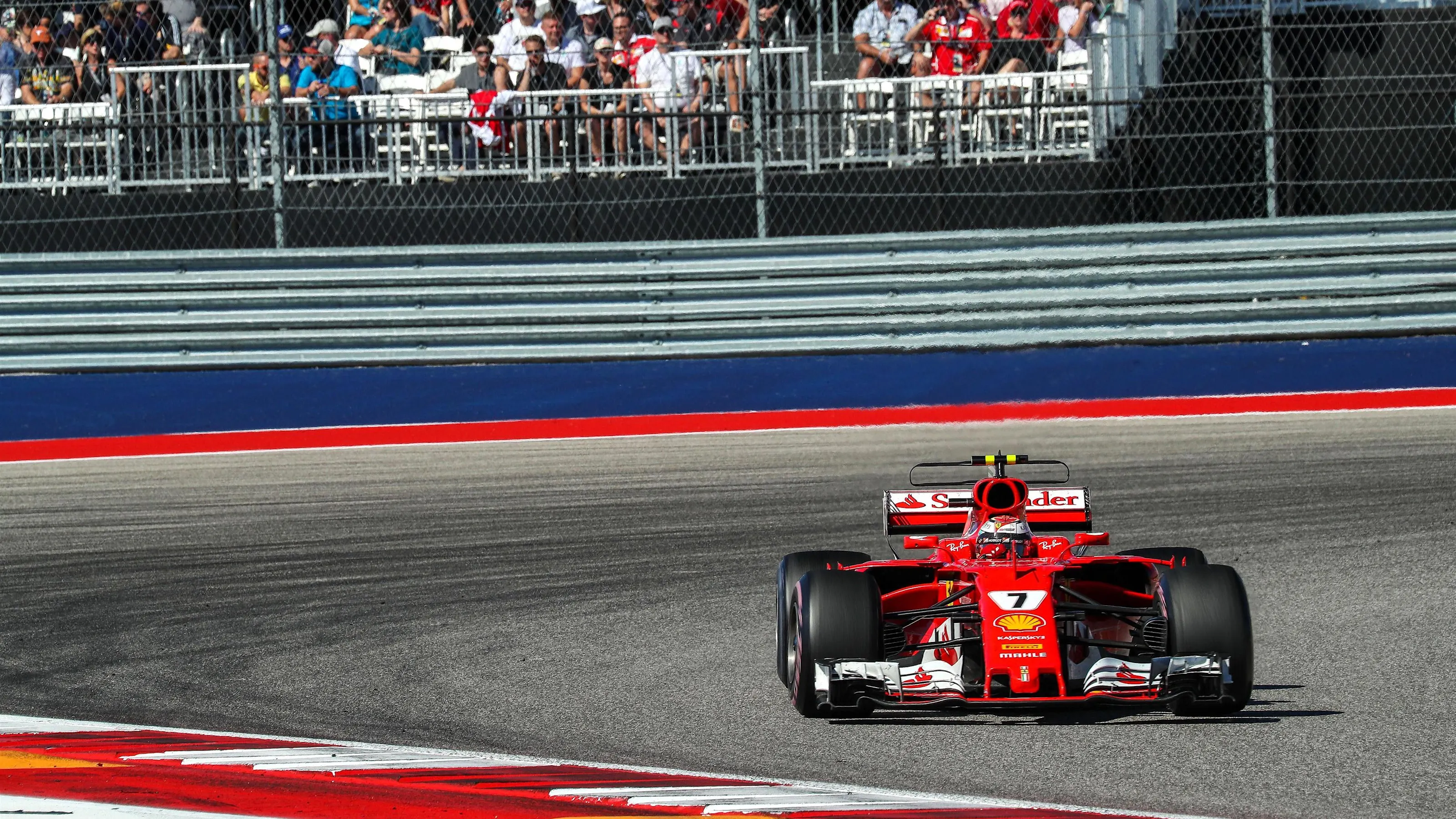 Kimi Raikkonen (FIN) Ferrari SF70-H at Formula One World Championship, Rd17, United States Grand