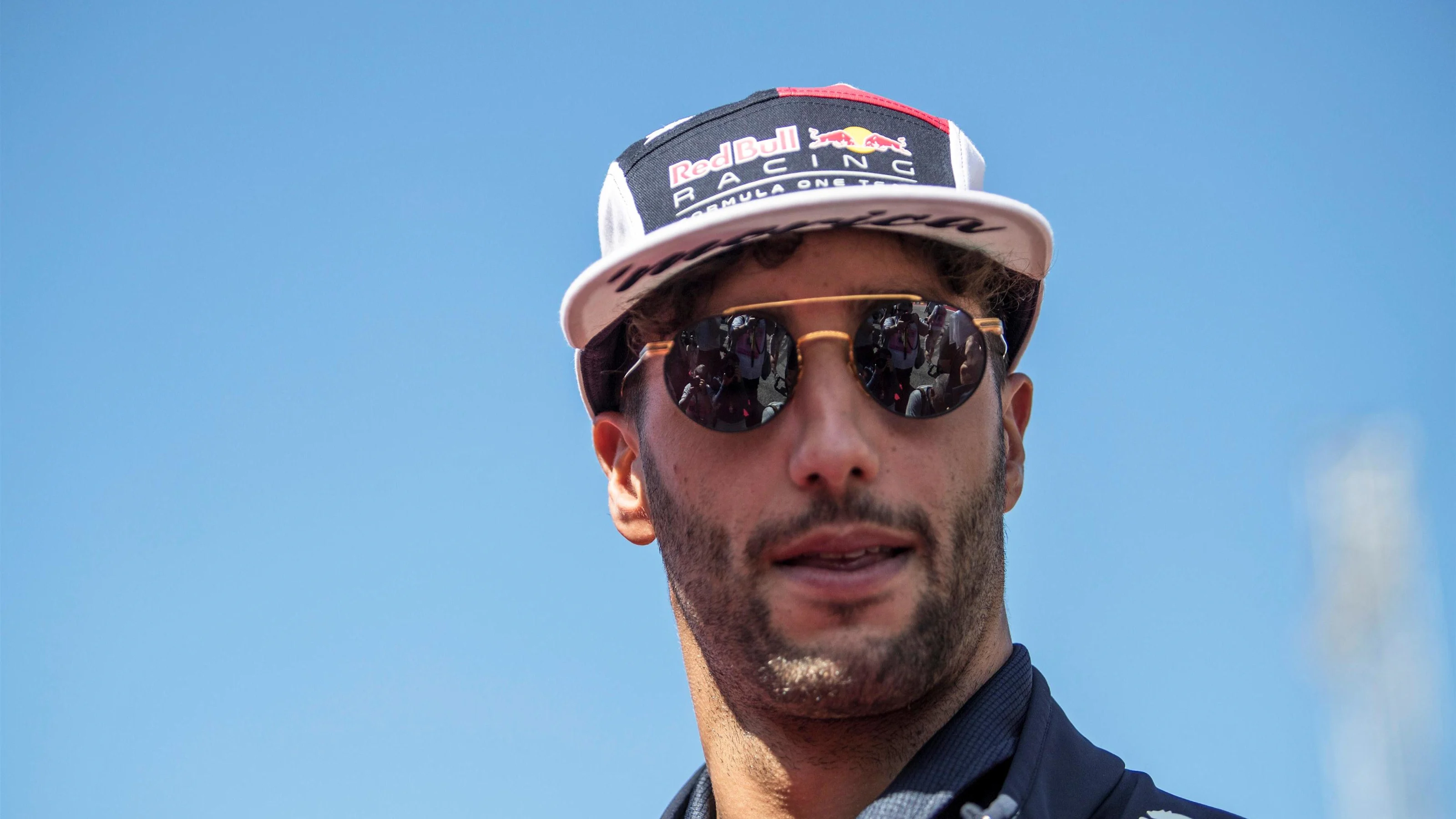 Daniel Ricciardo (AUS) Red Bull Racing on the drivers parade at Formula One World Championship,