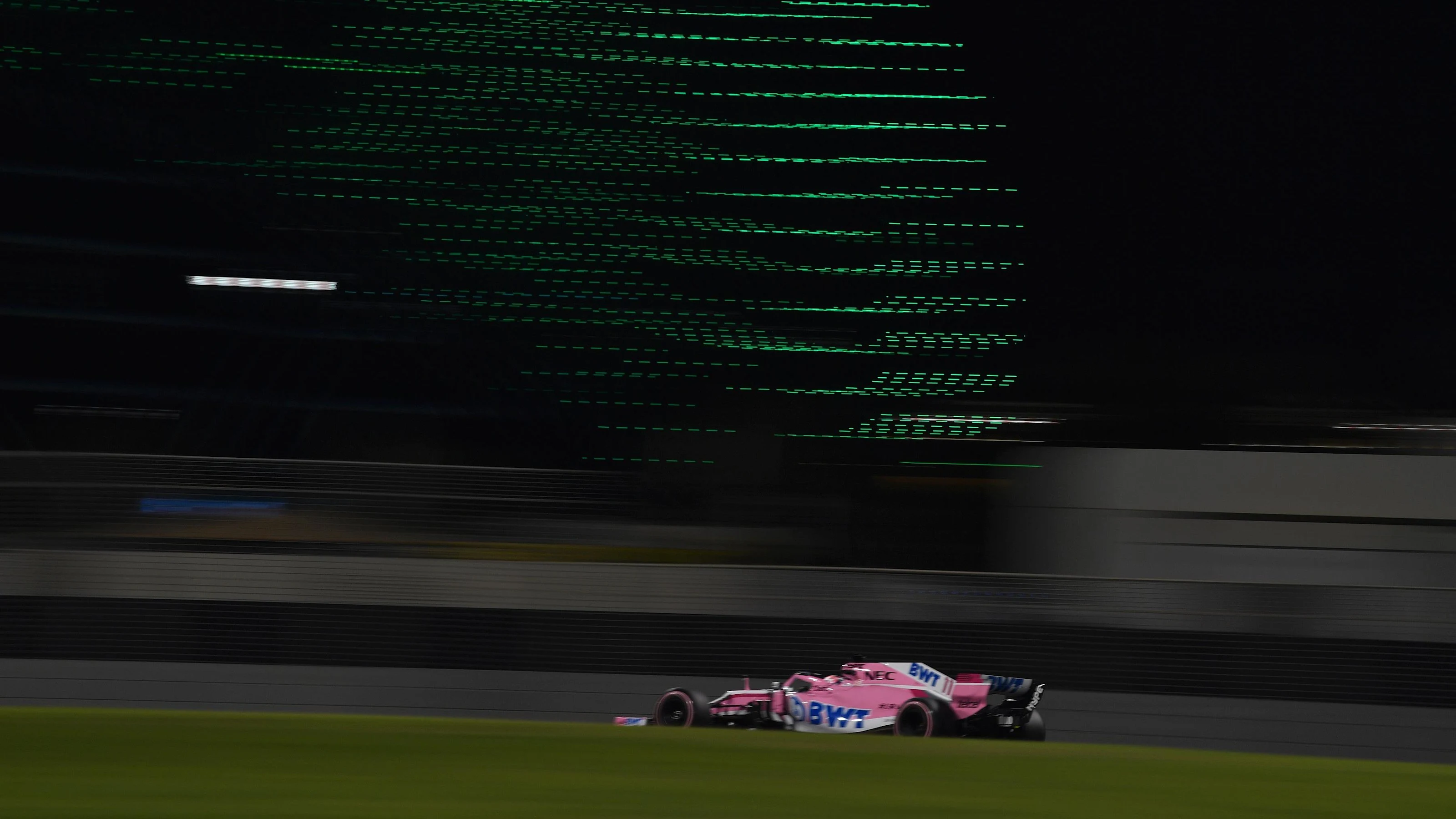 Sergio Perez, Racing Point Force India VJM11 at Formula One World Championship, Rd21, Abu Dhabi