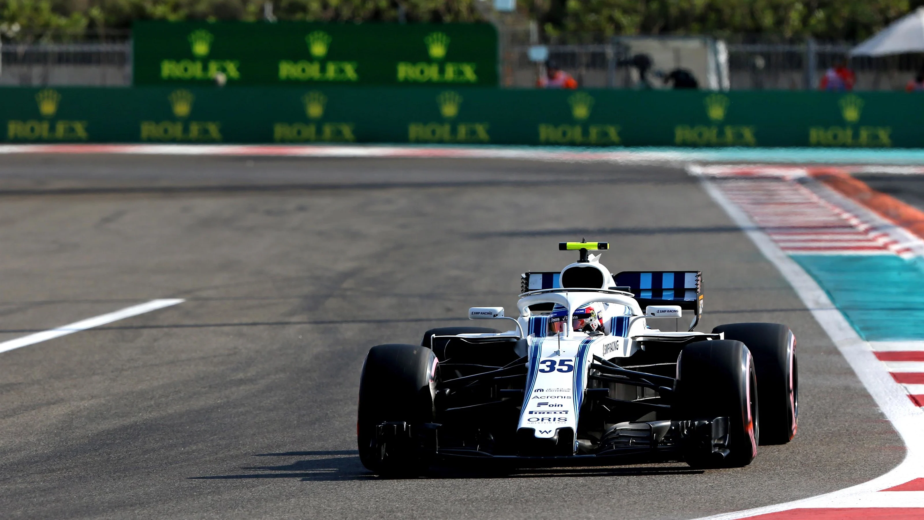 Sergey Sirotkin, Williams FW41 at Formula One World Championship, Rd21, Abu Dhabi Grand Prix,