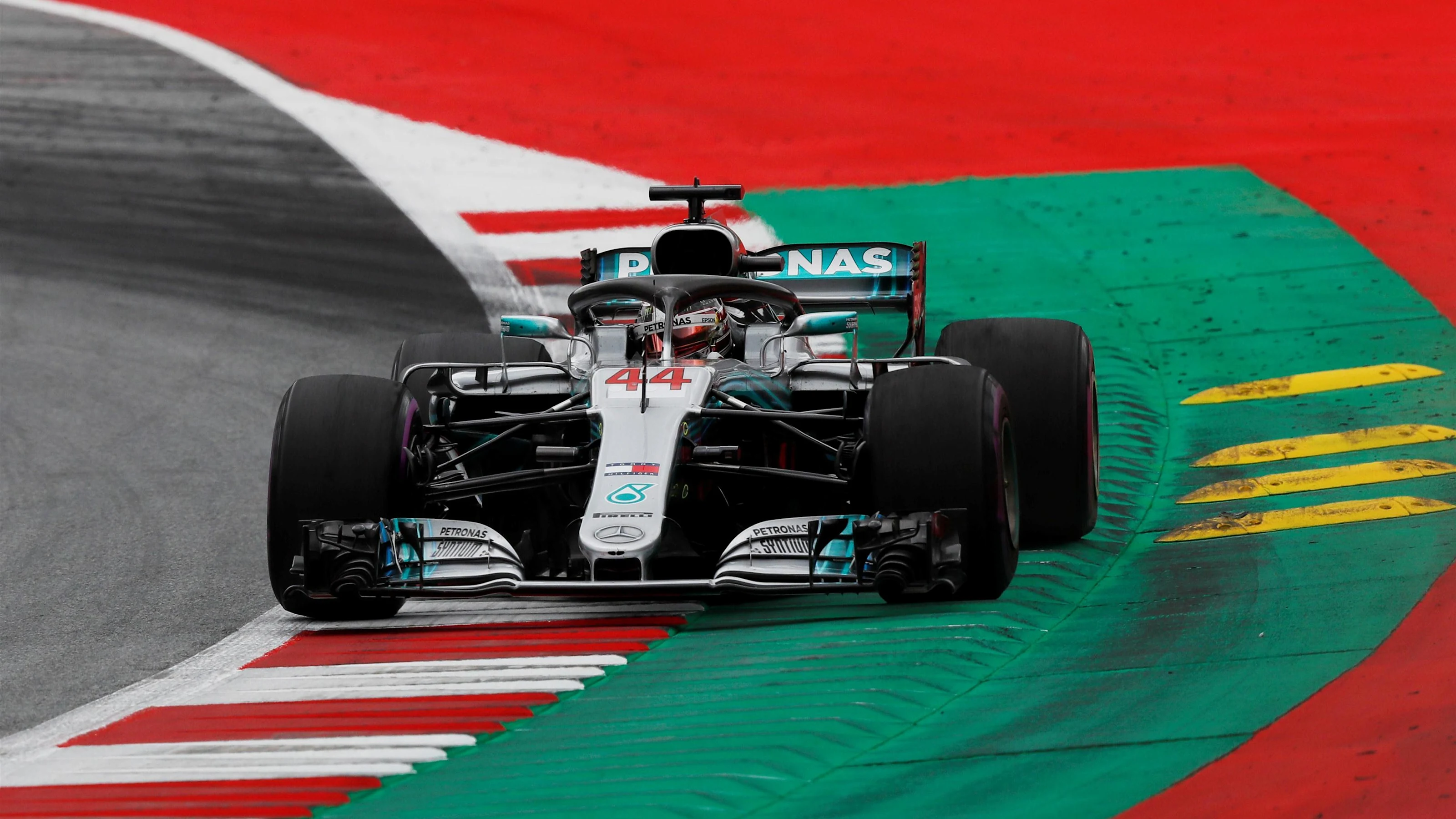 Lewis Hamilton (GBR) Mercedes-AMG F1 W09 EQ Power+ at Formula One World Championship, Rd9, Austrian