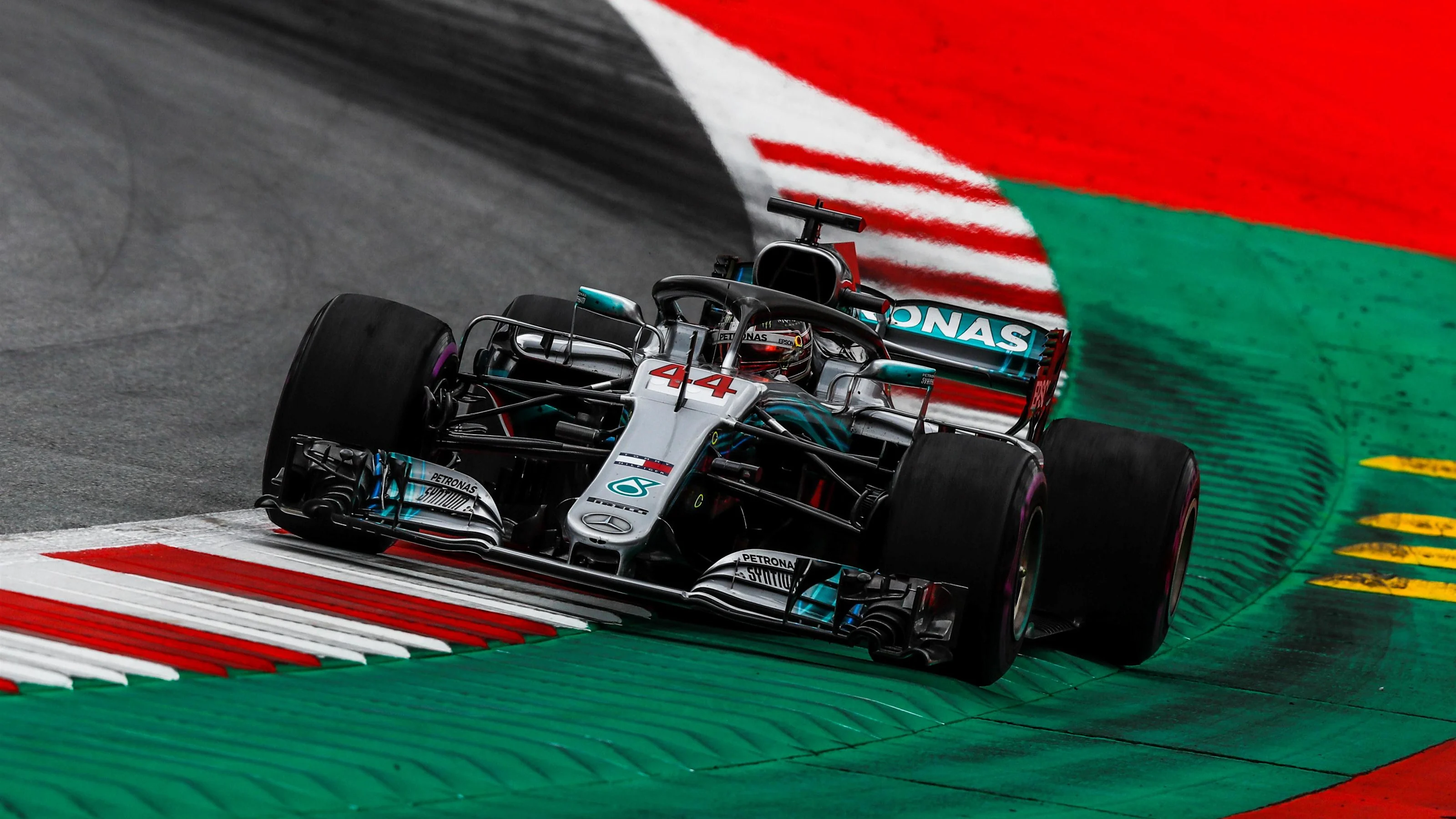 Lewis Hamilton (GBR) Mercedes-AMG F1 W09 EQ Power+ at Formula One World Championship, Rd9, Austrian