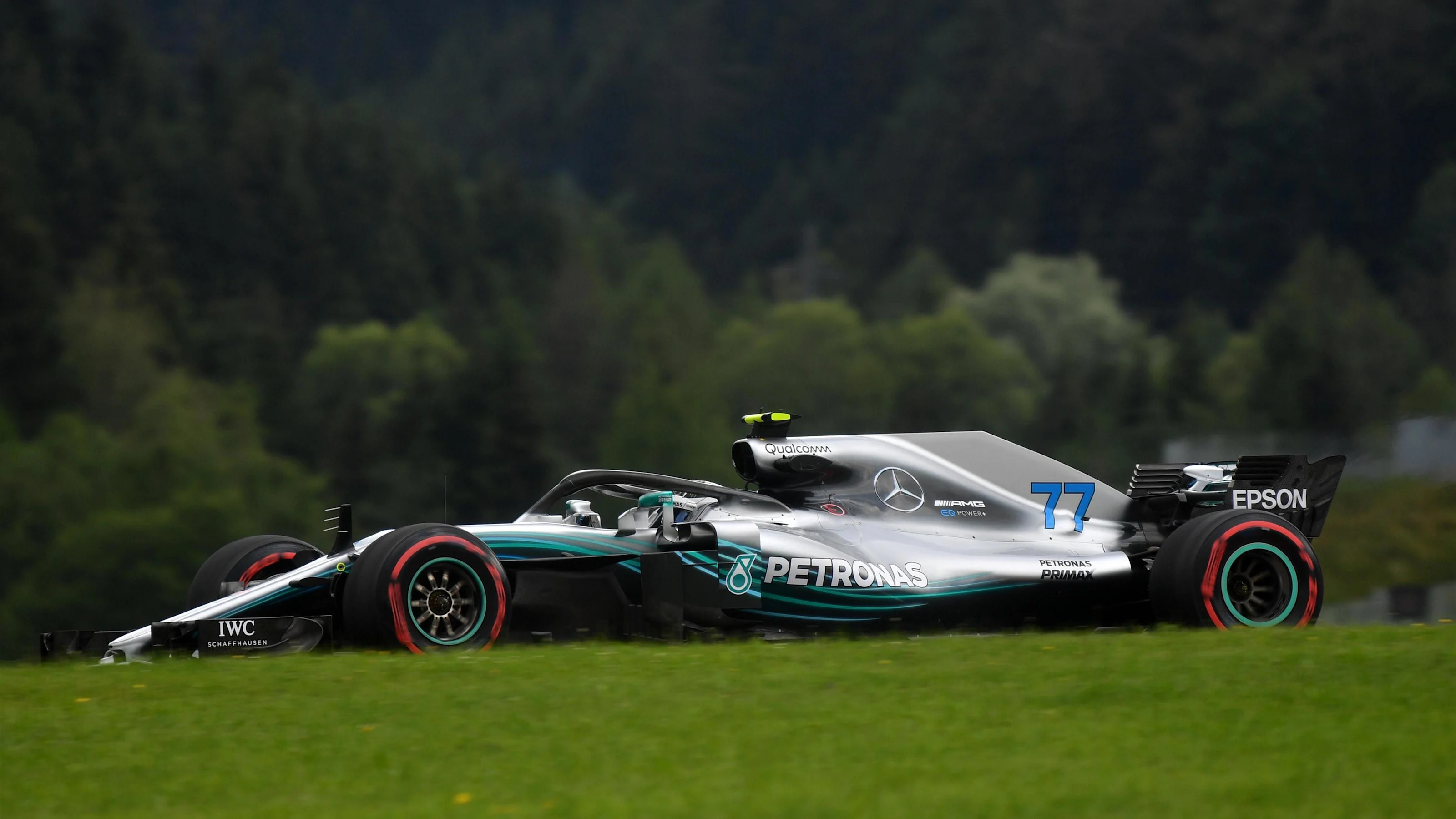 Valtteri Bottas (FIN) Mercedes-AMG F1 W09 EQ Power+ at Formula One World Championship, Rd9,