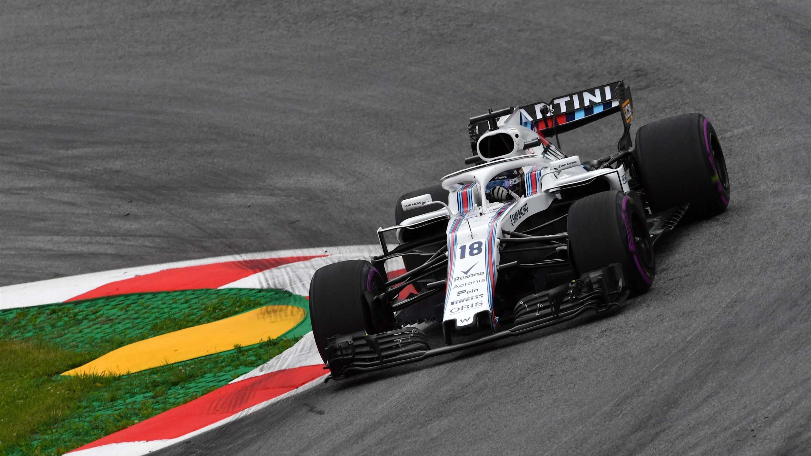 Lance Stroll (CDN) Williams FW41 at Formula One World Championship, Rd9, Austrian Grand Prix,