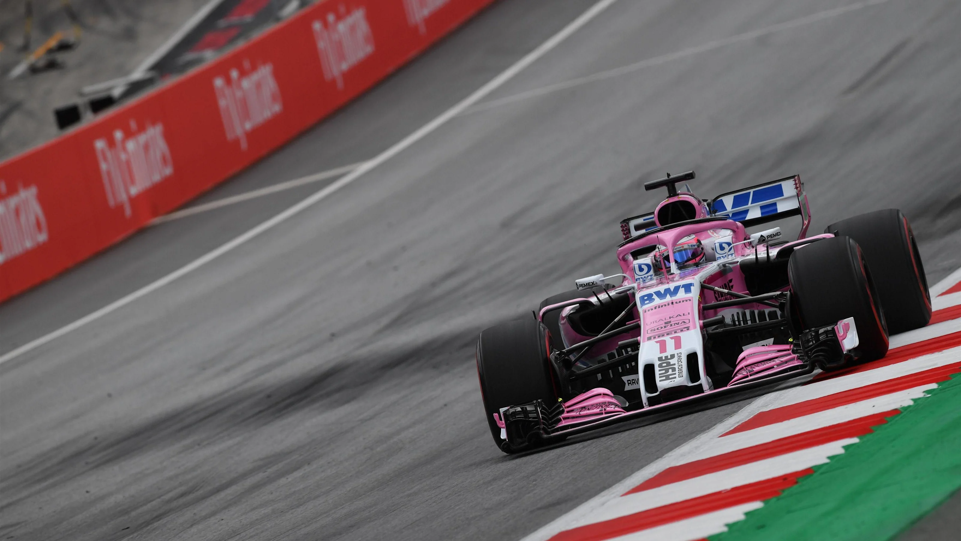 Sergio Perez (MEX) Force India VJM11 at Formula One World Championship, Rd9, Austrian Grand Prix,