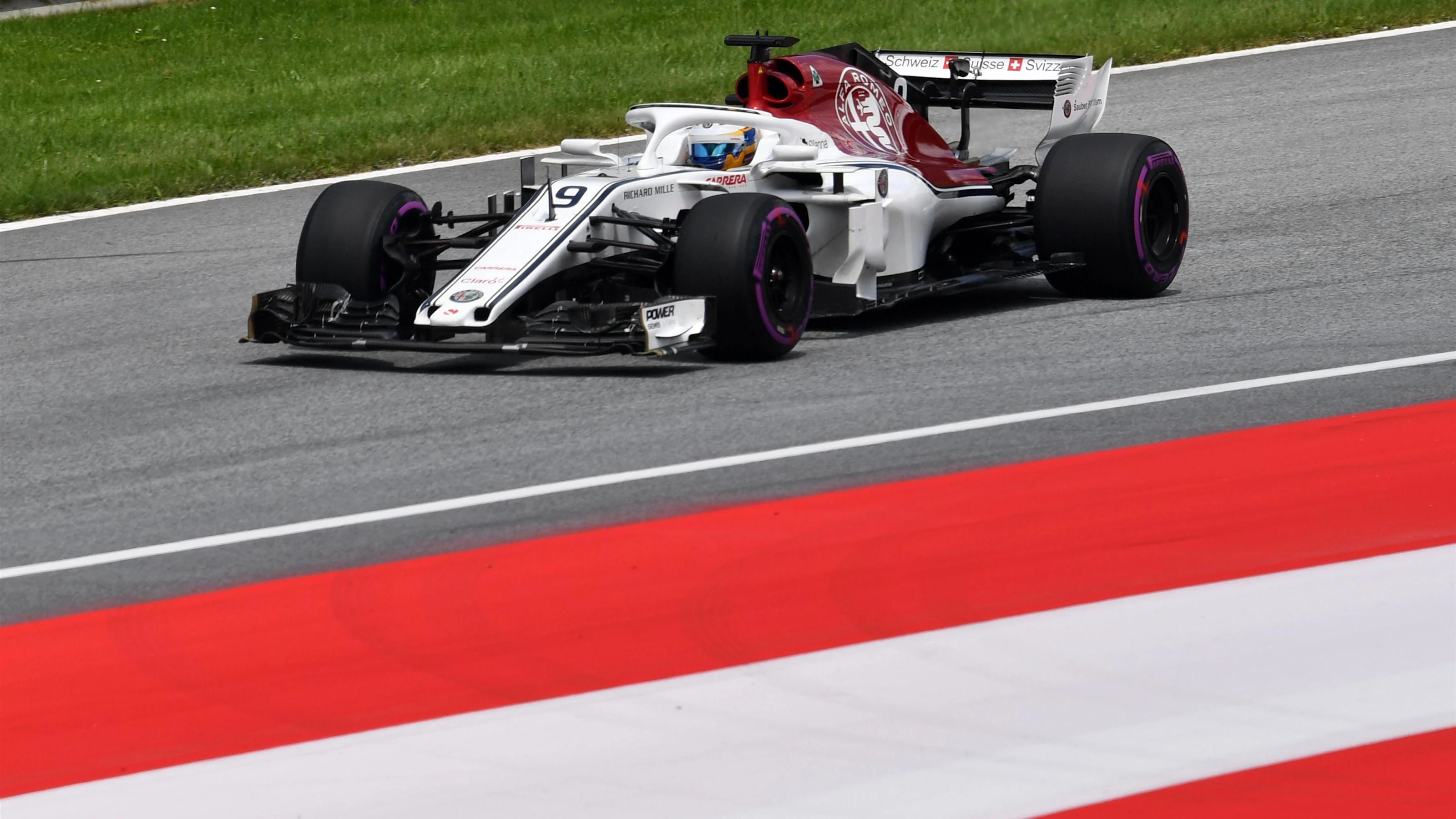 Marcus Ericsson (SWE) Alfa Romeo Sauber C37 at Formula One World Championship, Rd9, Austrian Grand