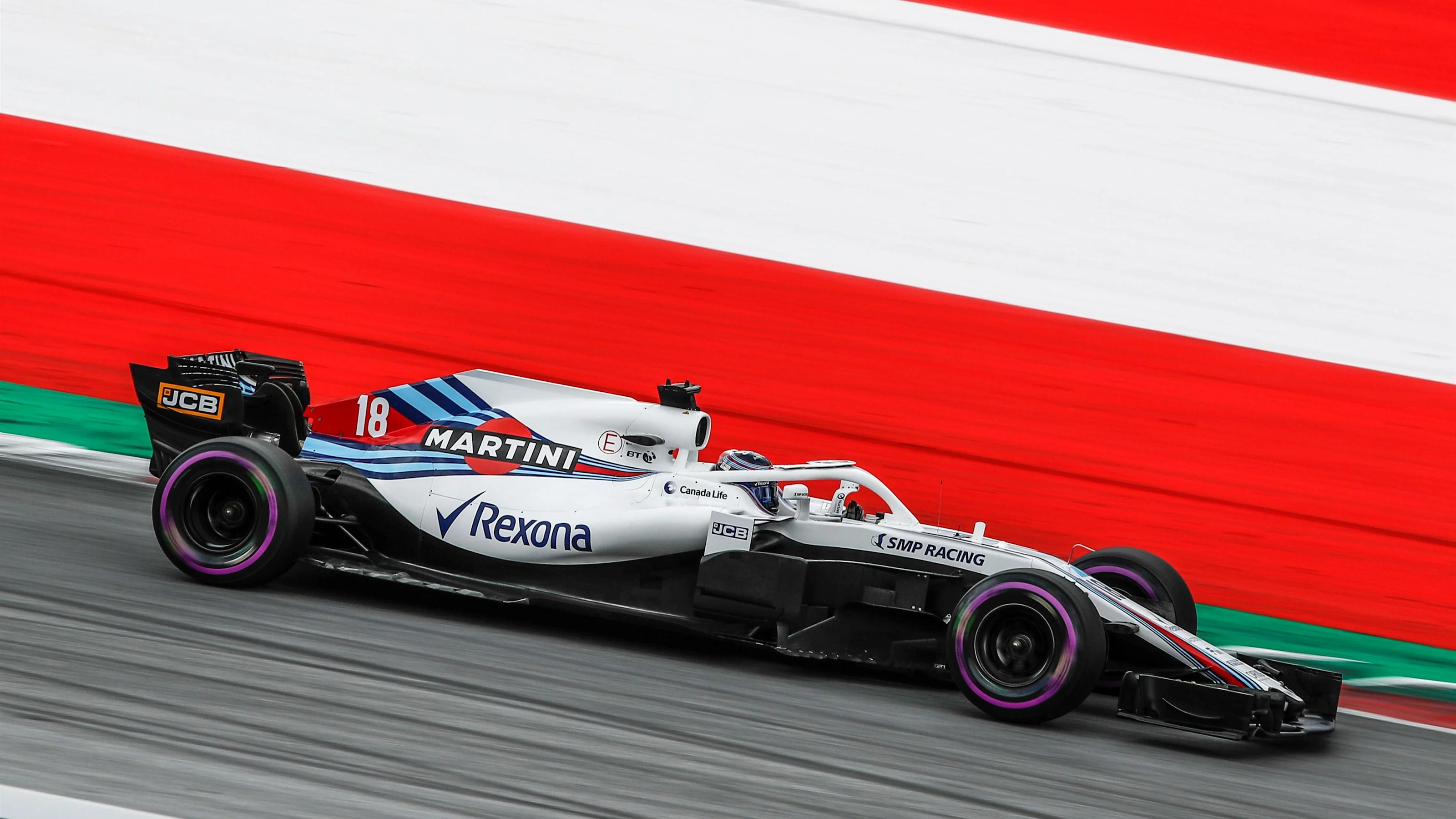 Lance Stroll (CDN) Williams FW41 at Formula One World Championship, Rd9, Austrian Grand Prix,