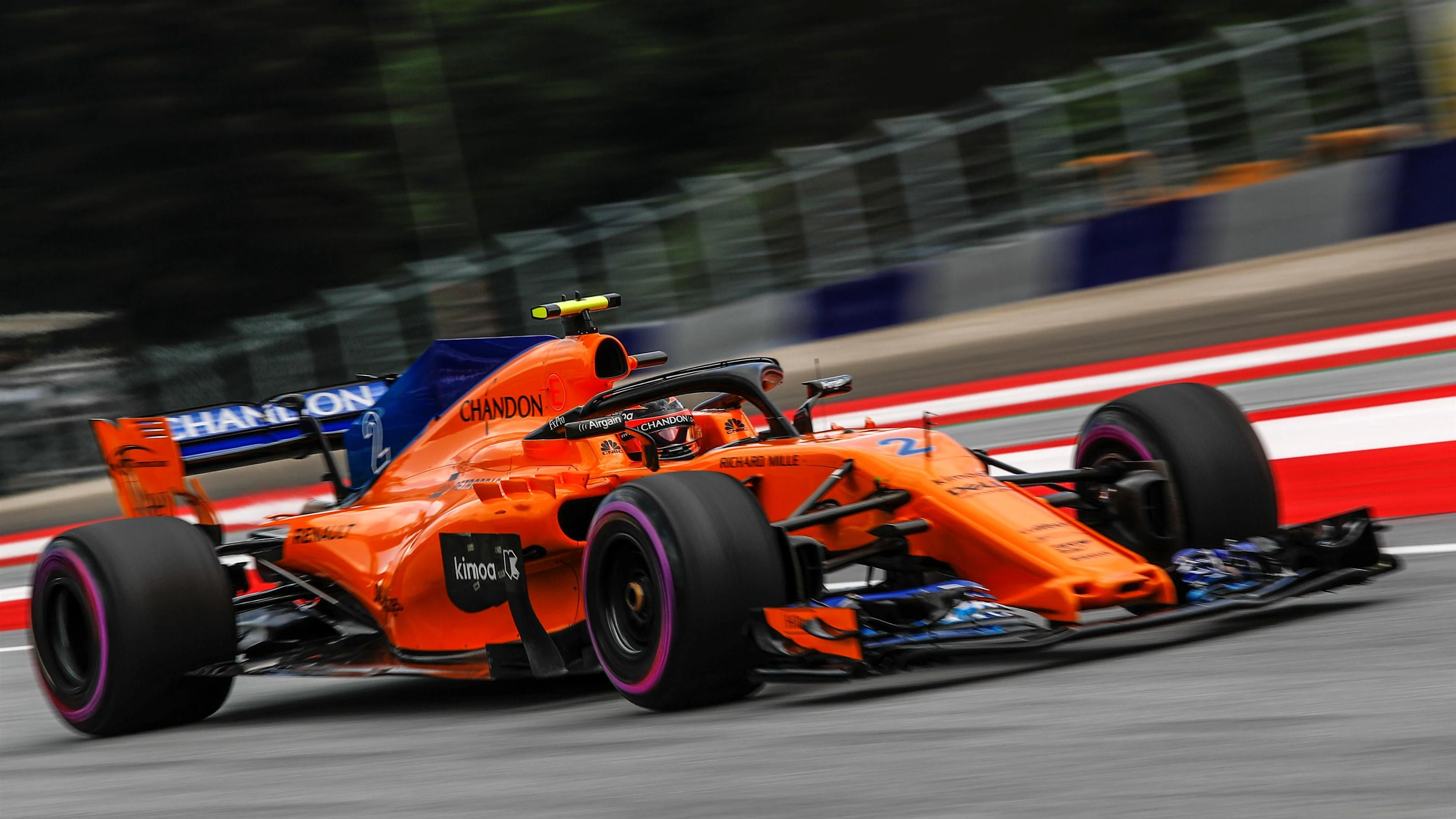Stoffel Vandoorne (BEL) McLaren MCL33 at Formula One World Championship, Rd9, Austrian Grand Prix,