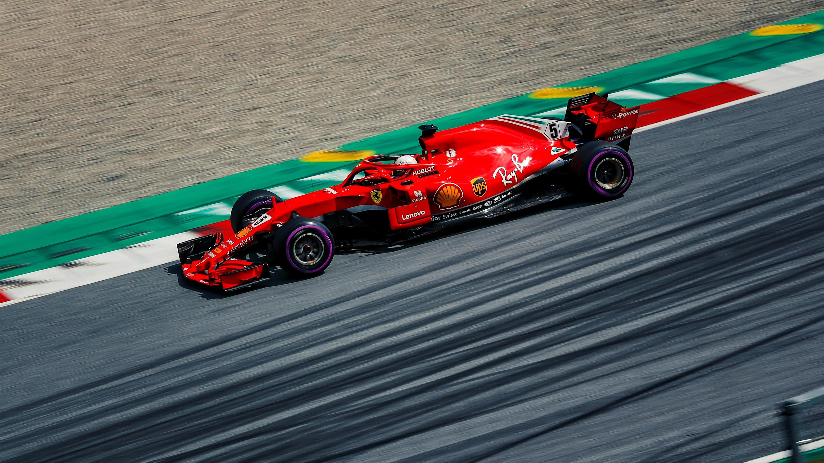 Sebastian Vettel (GER) Ferrari SF-71H at Formula One World Championship, Rd9, Austrian Grand Prix,
