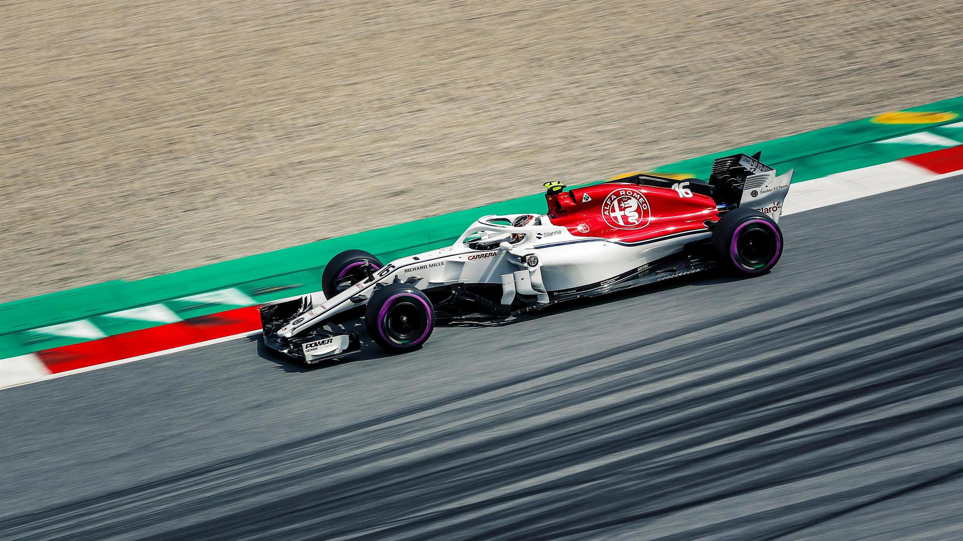 Charles Leclerc (MON) Alfa Romeo Sauber C37 at Formula One World Championship, Rd9, Austrian Grand