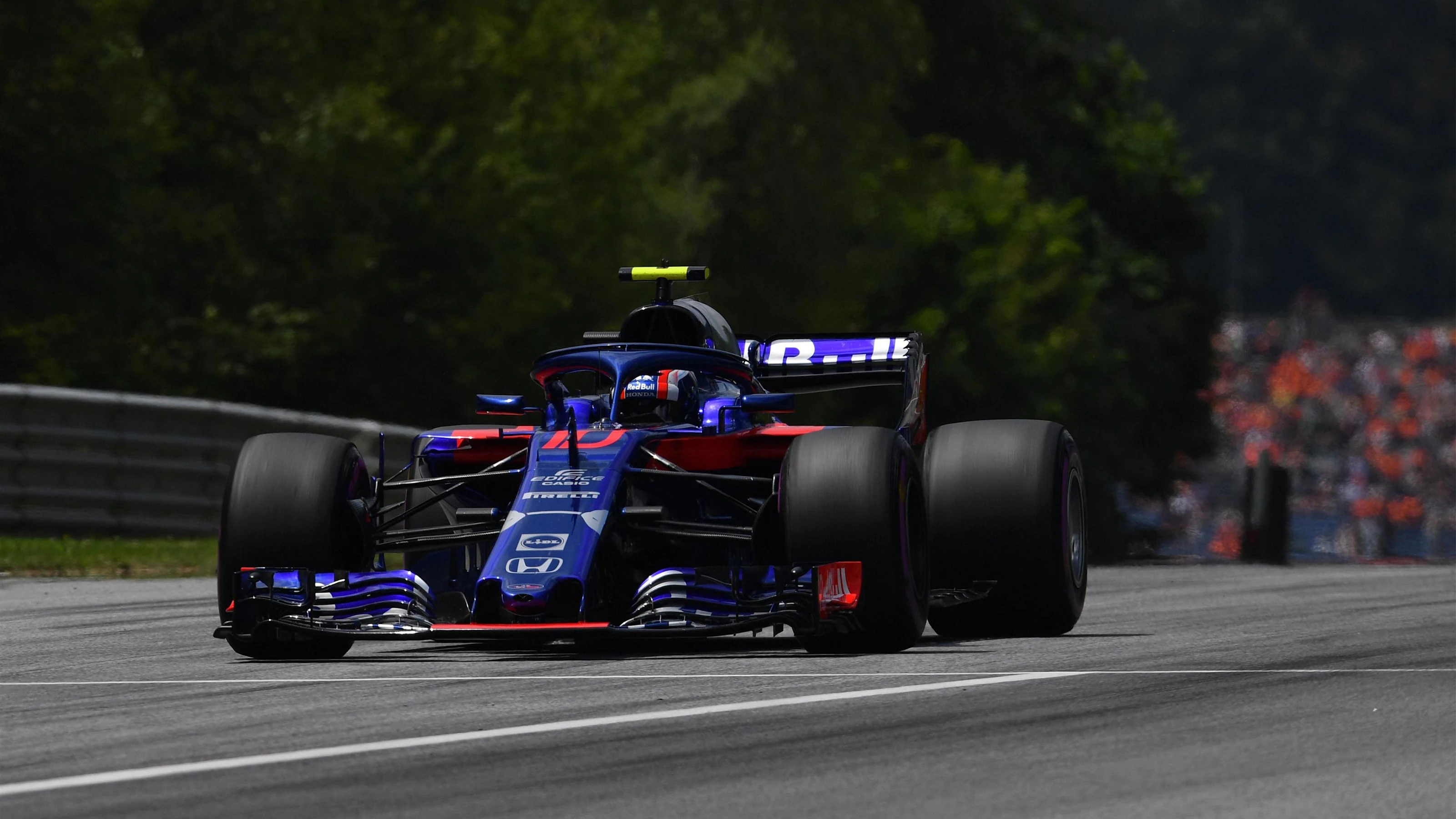 Pierre Gasly (FRA) Scuderia Toro Rosso STR13 at Formula One World Championship, Rd9, Austrian Grand
