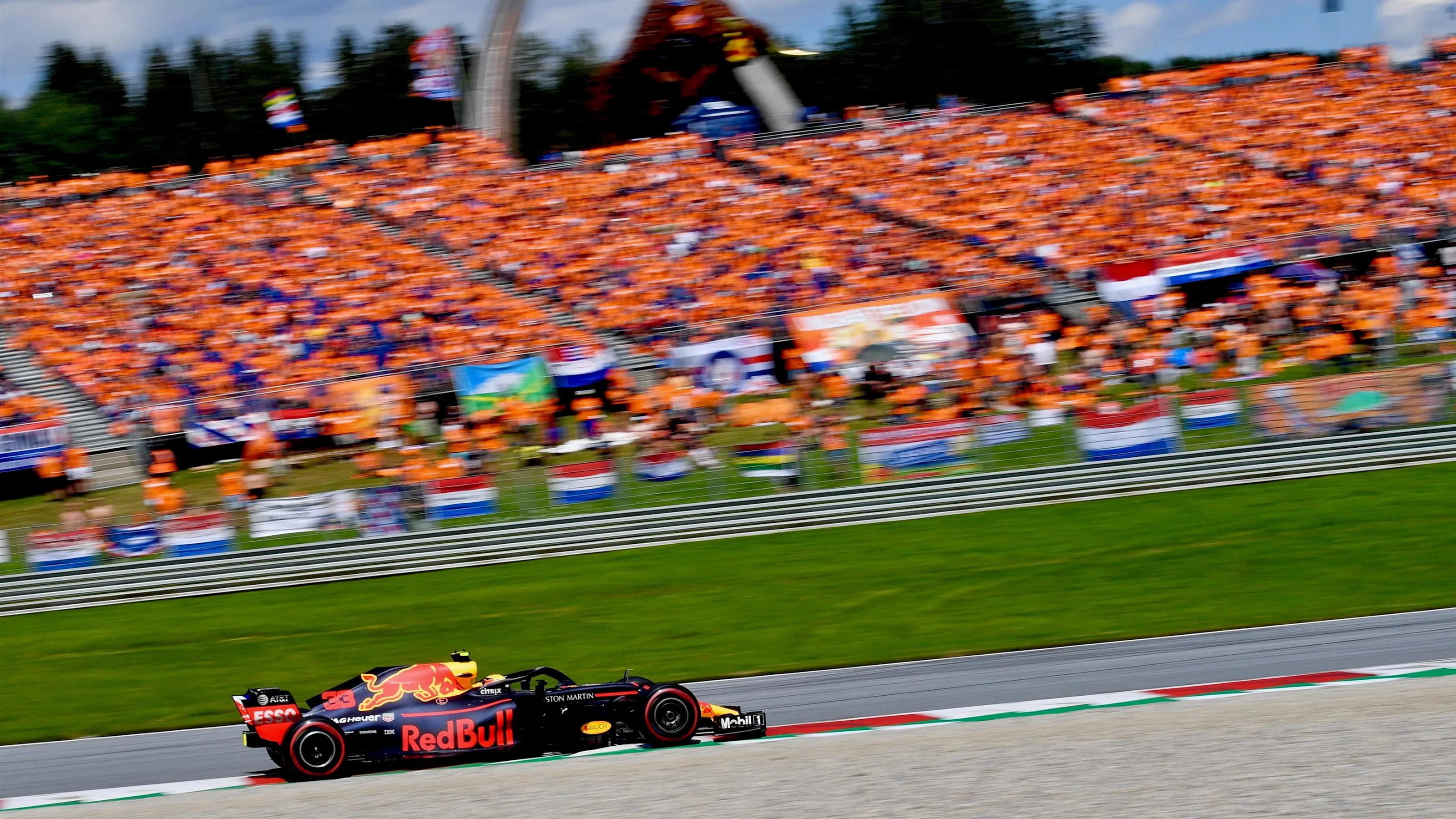 Max Verstappen (NED) Red Bull Racing RB14 at Formula One World Championship, Rd9, Austrian Grand