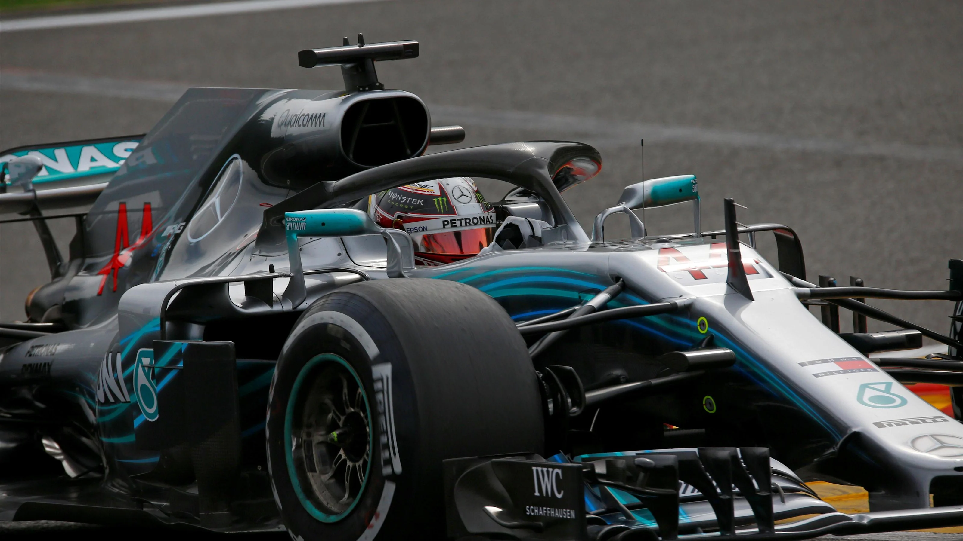 Lewis Hamilton, Mercedes AMG F1 W09 at Formula One World Championship, Rd13, Belgian Grand Prix,