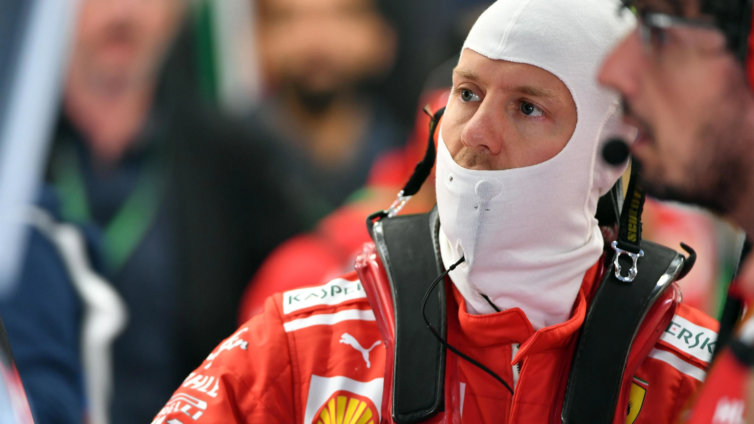 Sebastian Vettel, Ferrari at Formula One World Championship, Rd13, Belgian Grand Prix, Practice,