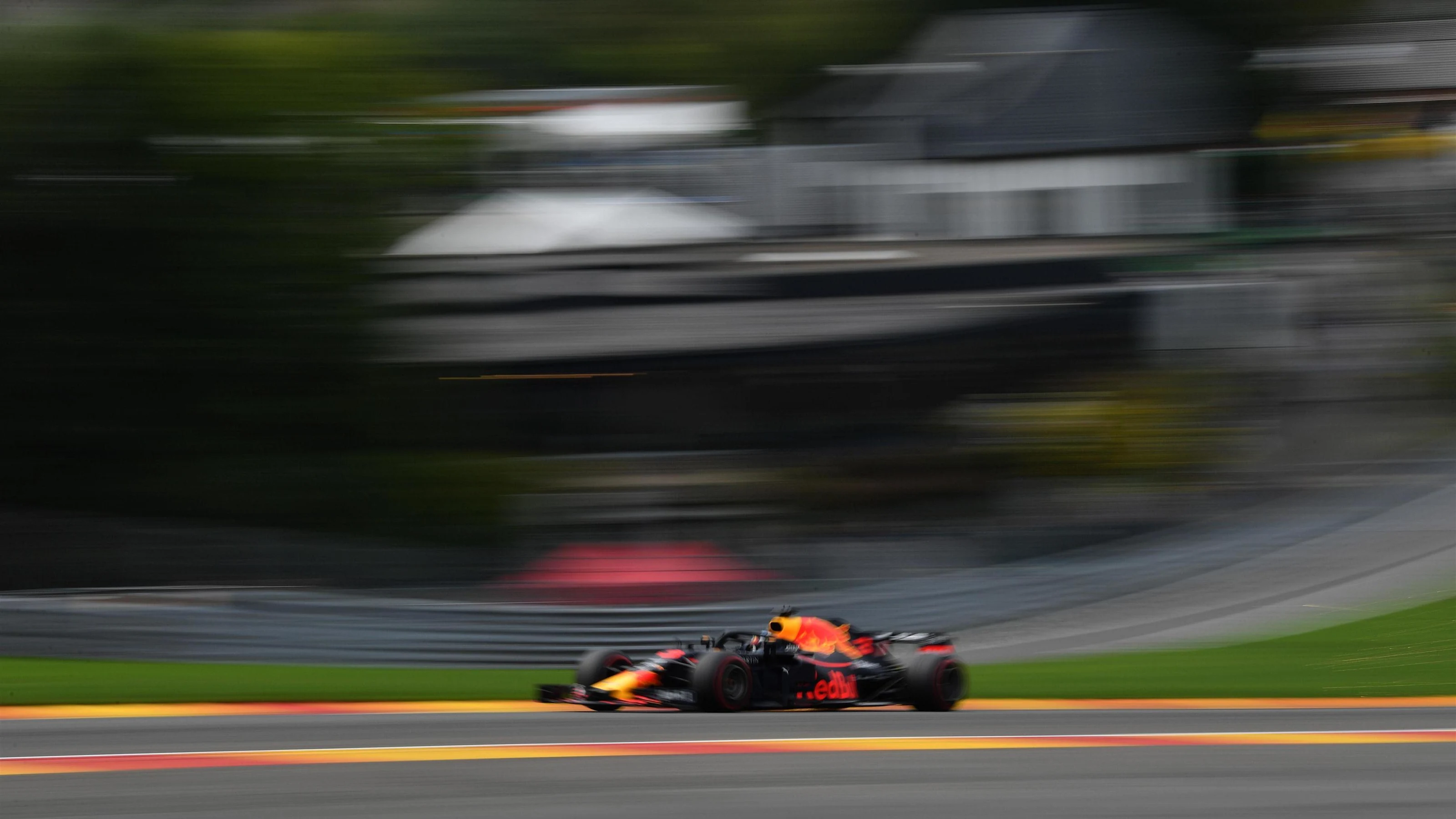 Daniel Ricciardo, Red Bull Racing RB14 at Formula One World Championship, Rd13, Belgian Grand Prix,