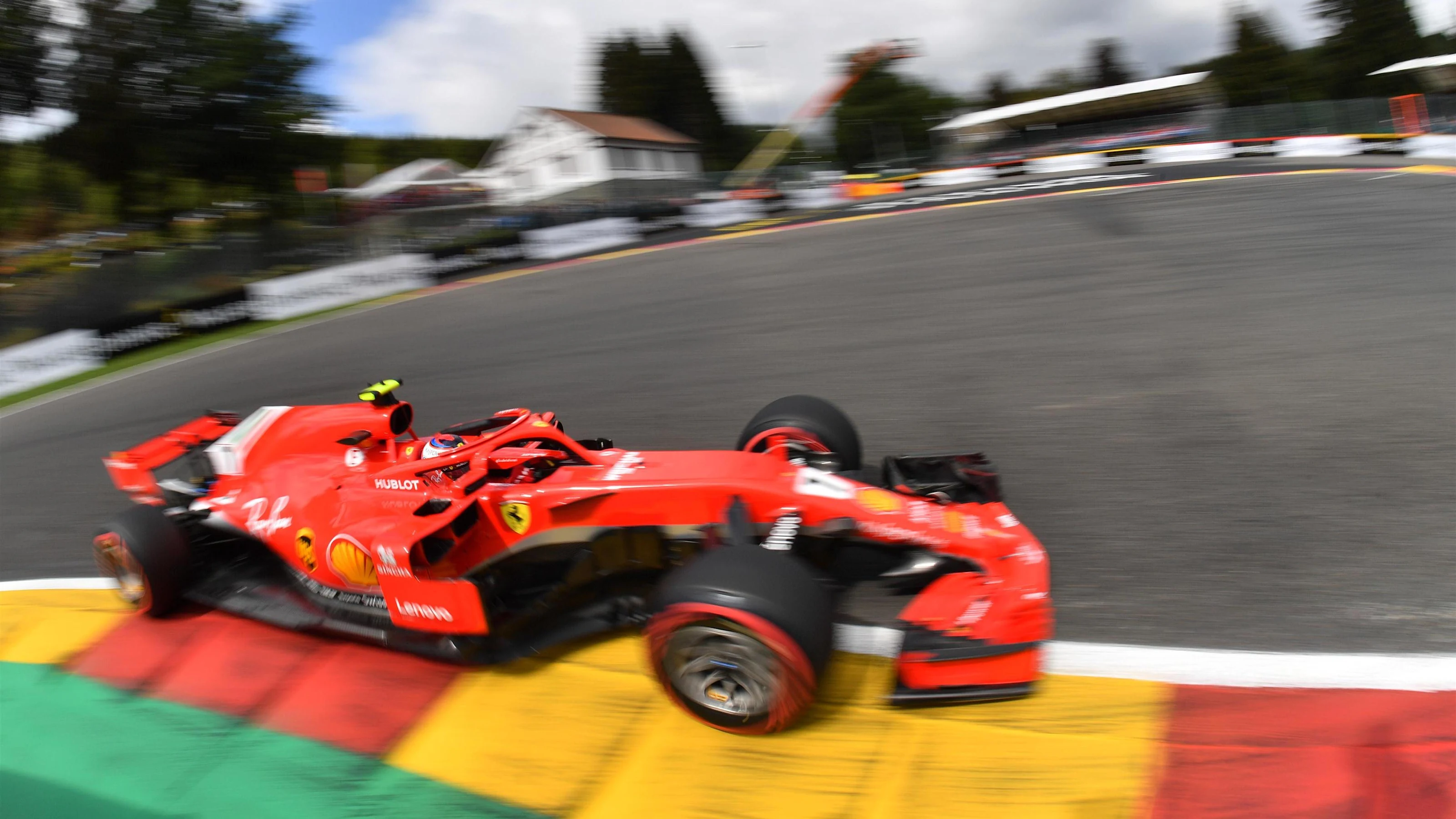 Kimi Raikkonen, Ferrari SF71H at Formula One World Championship, Rd13, Belgian Grand Prix,