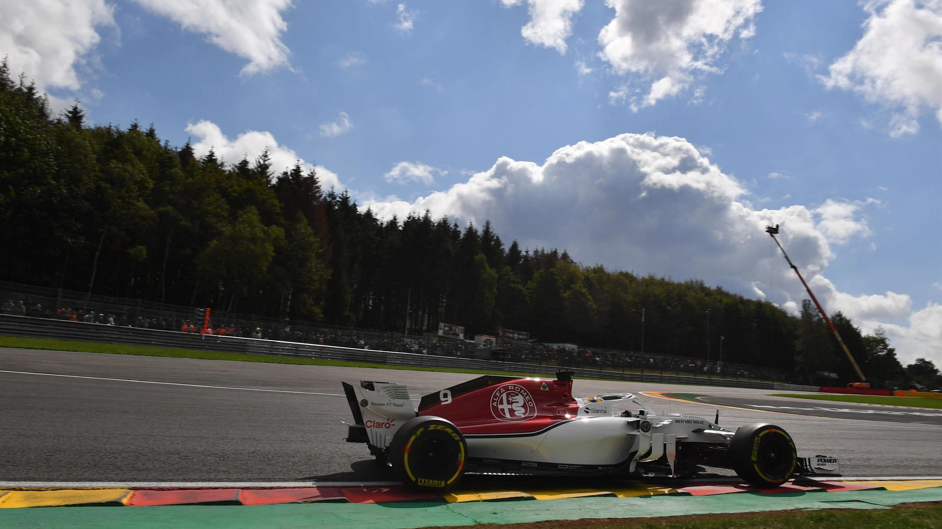 Marcus Ericsson, Alfa Romeo Sauber C37 at Formula One World Championship, Rd13, Belgian Grand Prix,