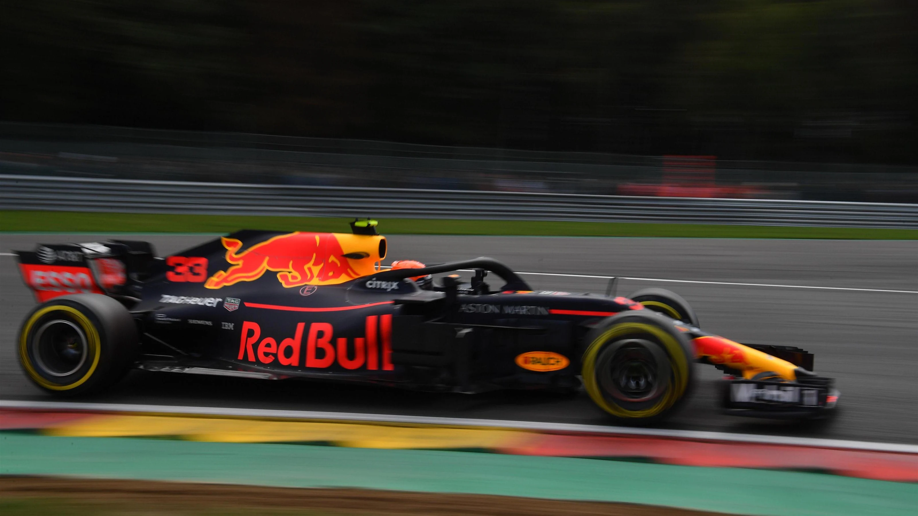 Max Verstappen, Red Bull Racing RB14 at Formula One World Championship, Rd13, Belgian Grand Prix,