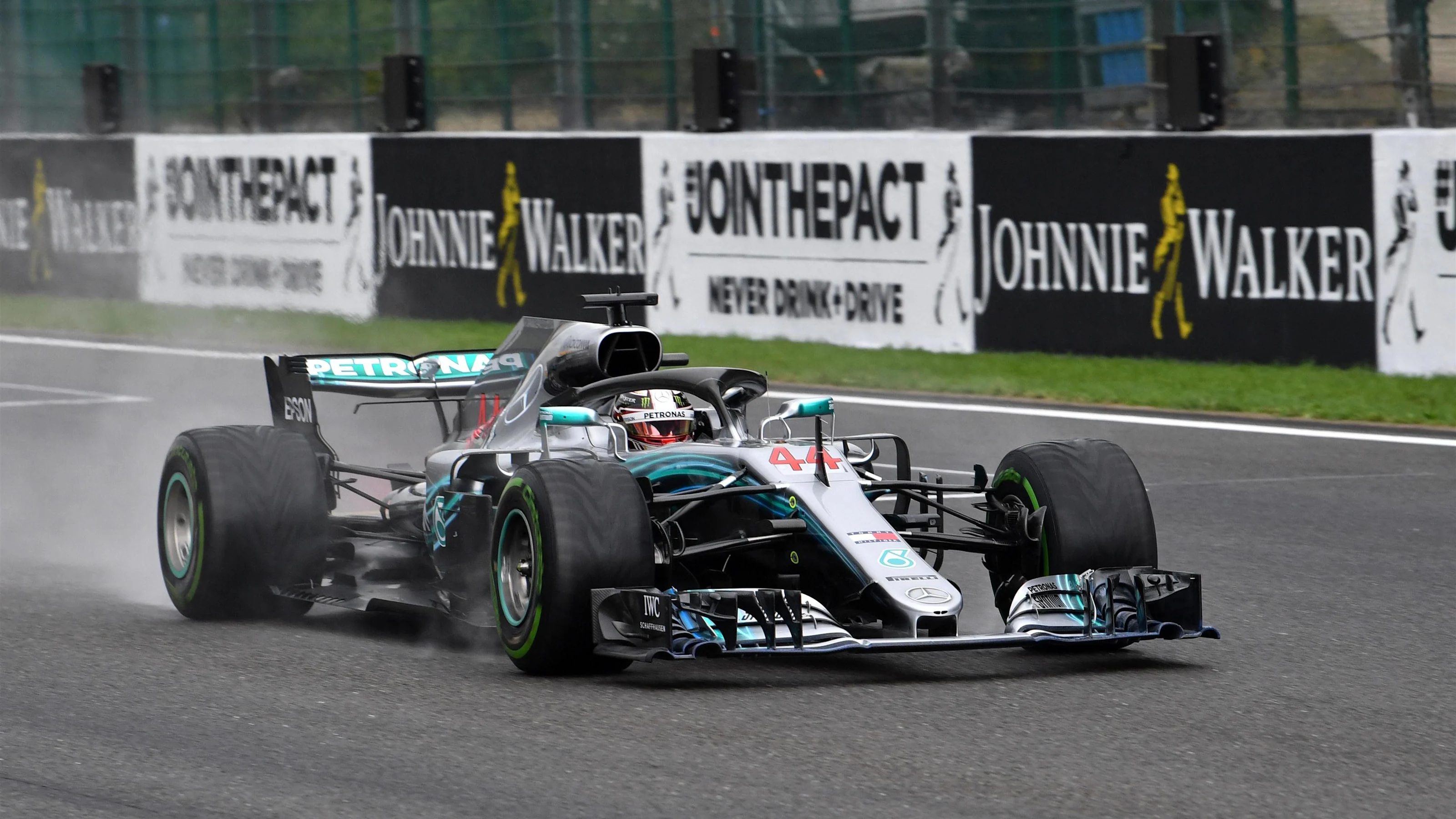 Lewis Hamilton, Mercedes AMG F1 W09 at Formula One World Championship, Rd13, Belgian Grand Prix,