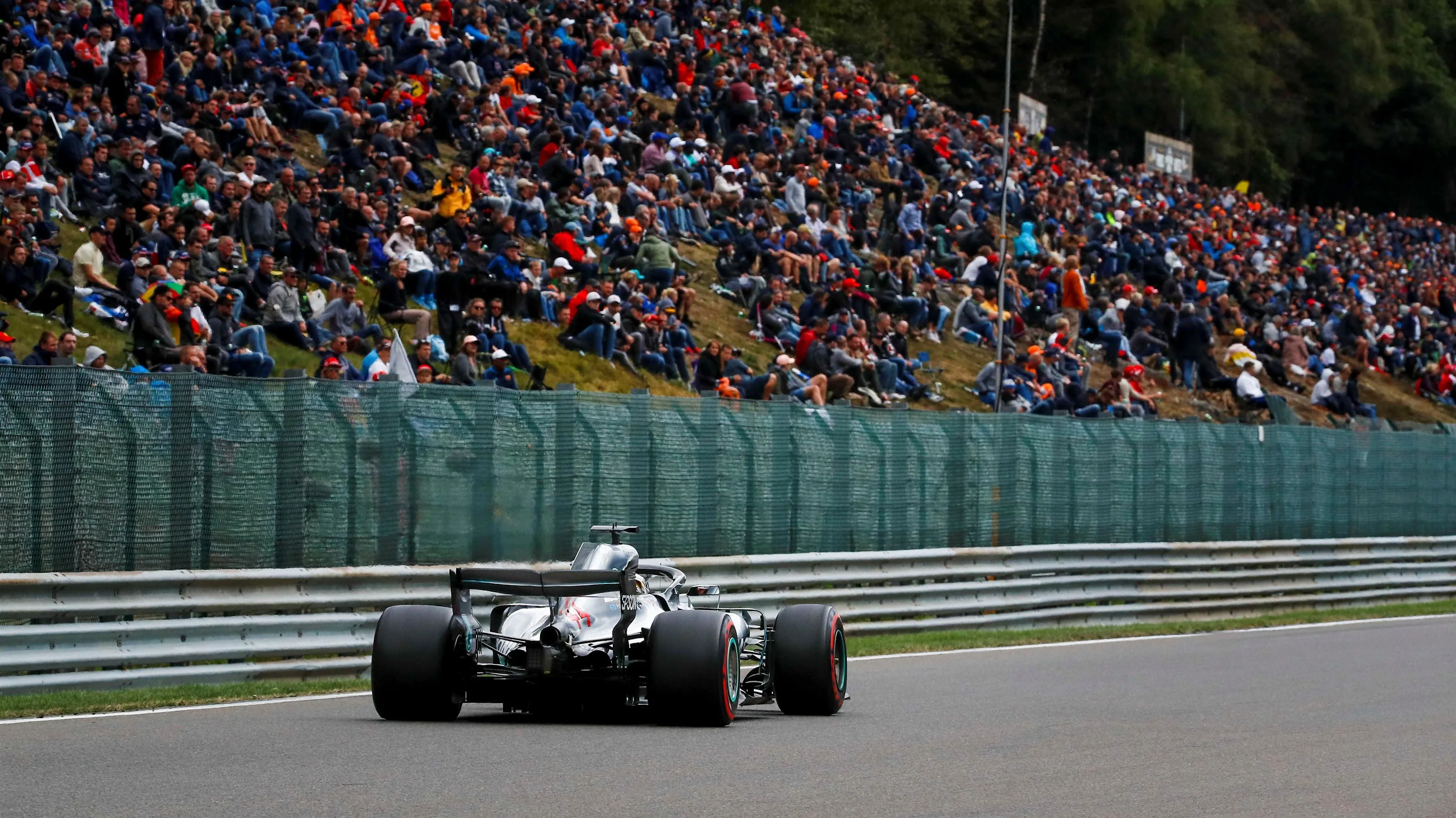 Lewis Hamilton, Mercedes AMG F1 W09 at Formula One World Championship, Rd13, Belgian Grand Prix,